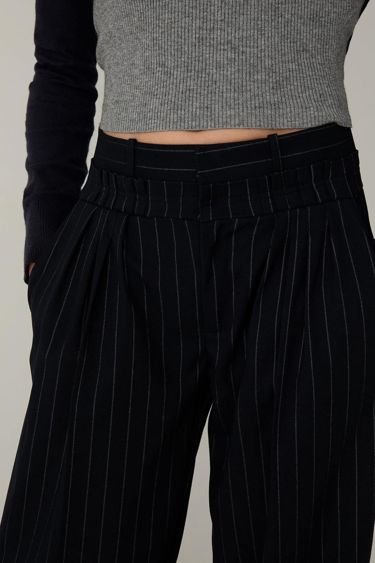 STELLA PANTS - NAVY BLUE