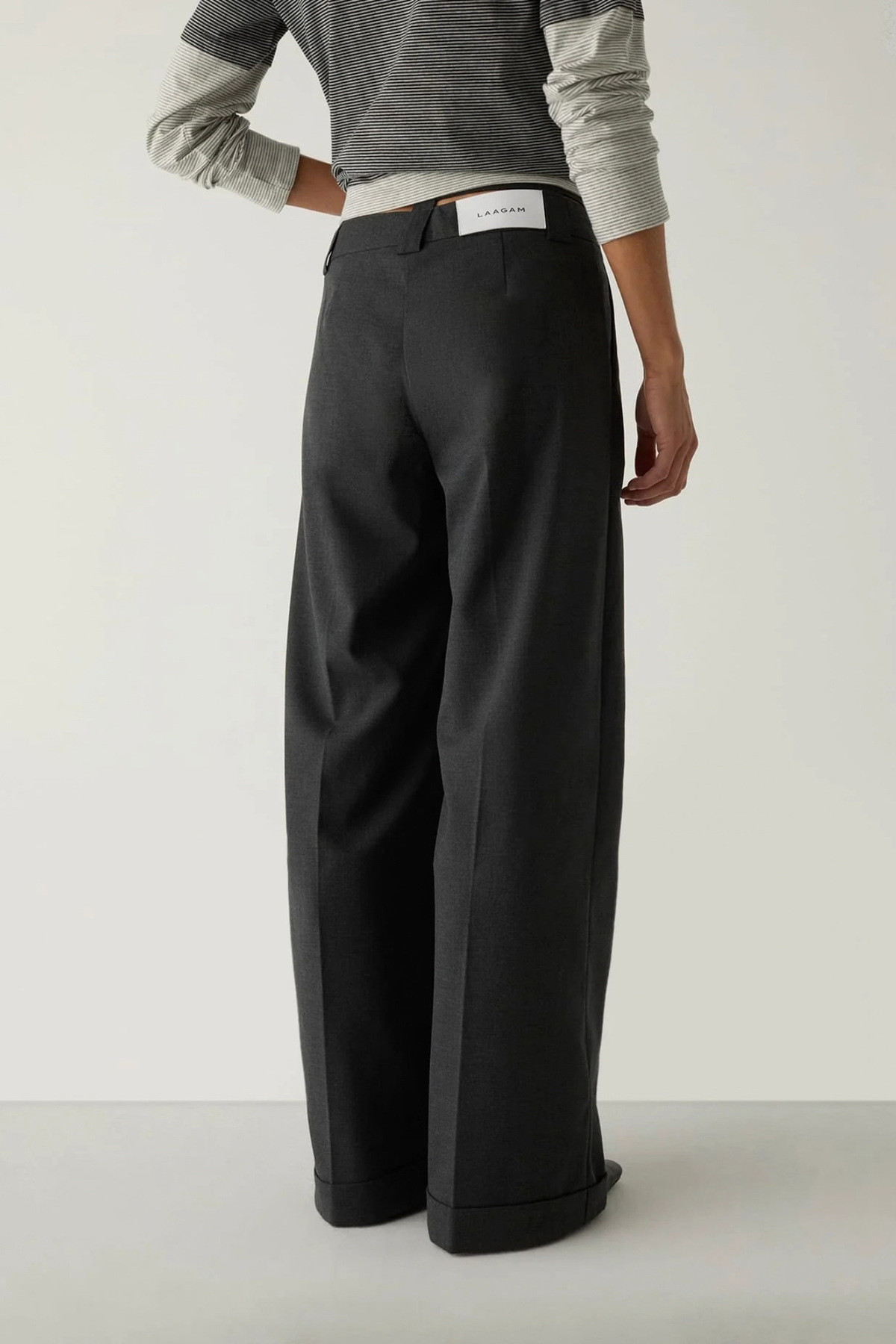 SMITH TAILORED PANTS - GREY