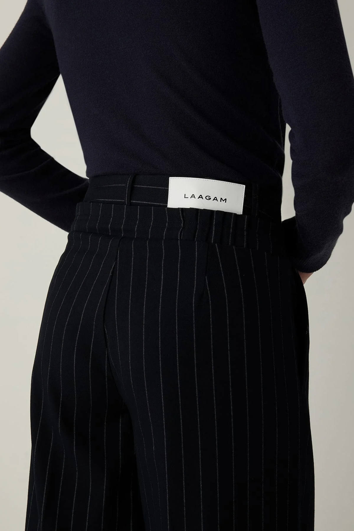 STELLA PANTS - NAVY BLUE