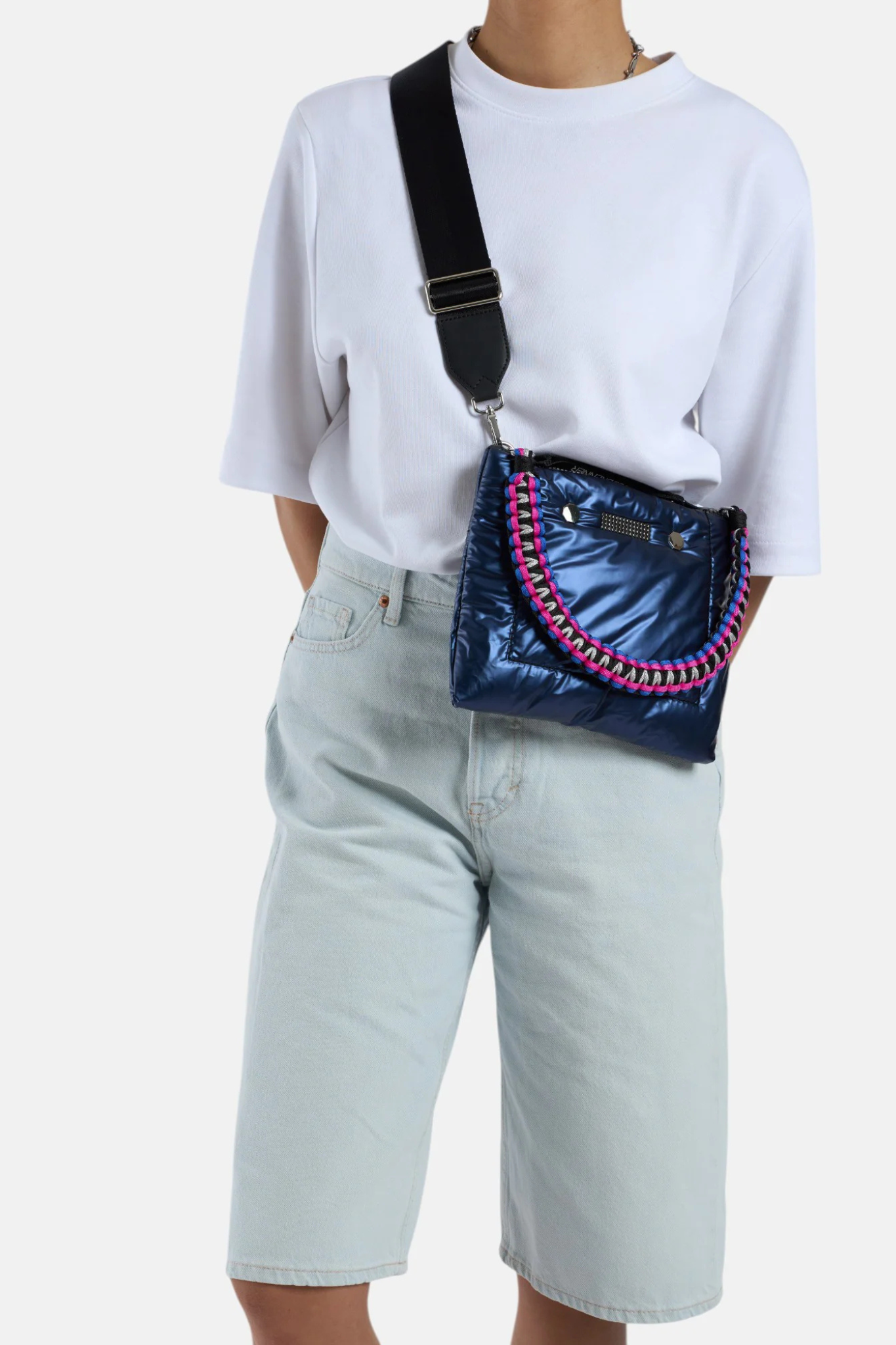 HYBRID 2.0 NYLON BAG - NAVY