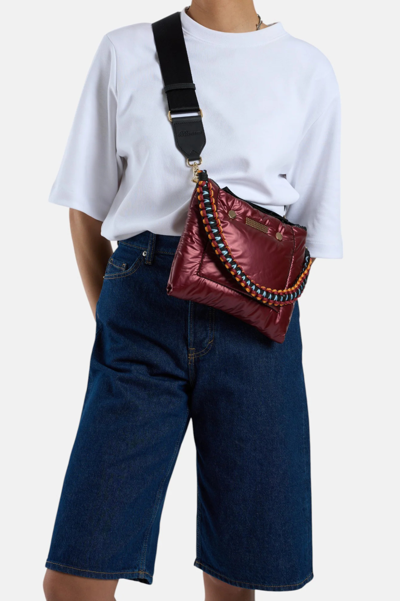 HYBRID 2.0 NYLON BAG - BURGUNDY