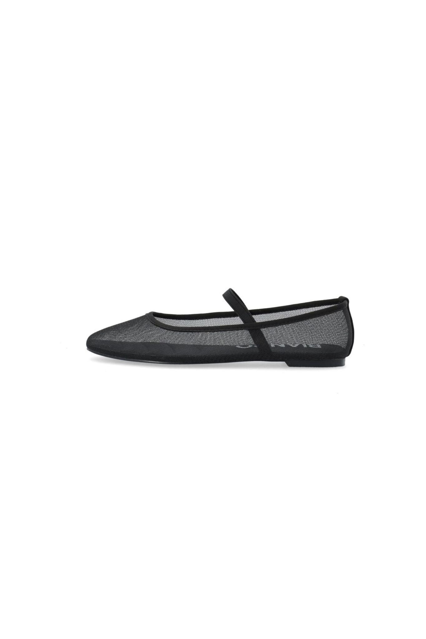 LILJA MESH BALLERINA SHOES - BLACK