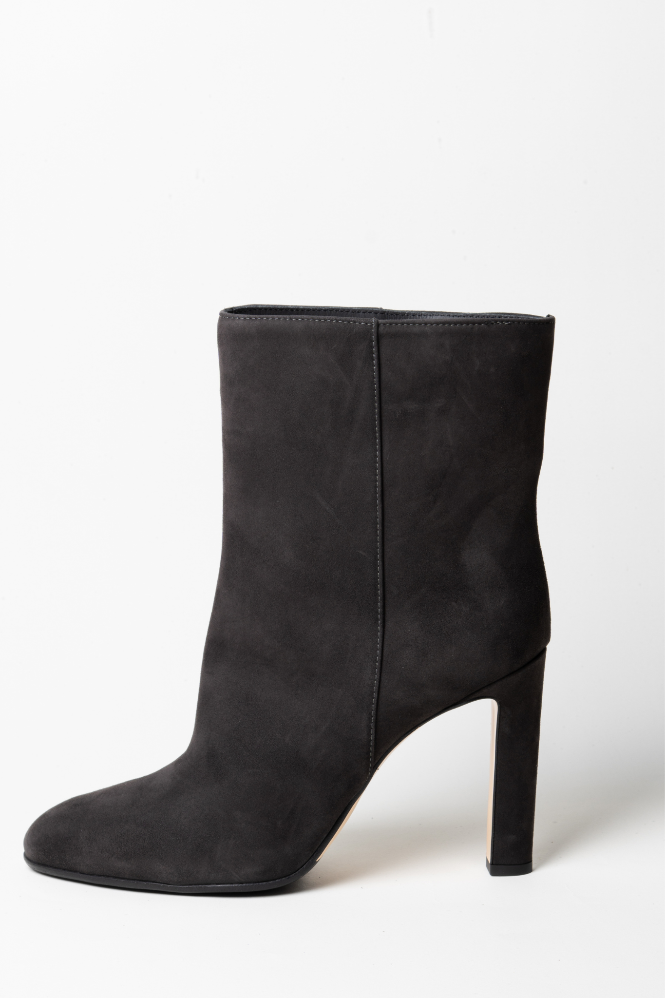 DONNA CAMOSCIO CALZATURE BOOTS - ANTHRACITE