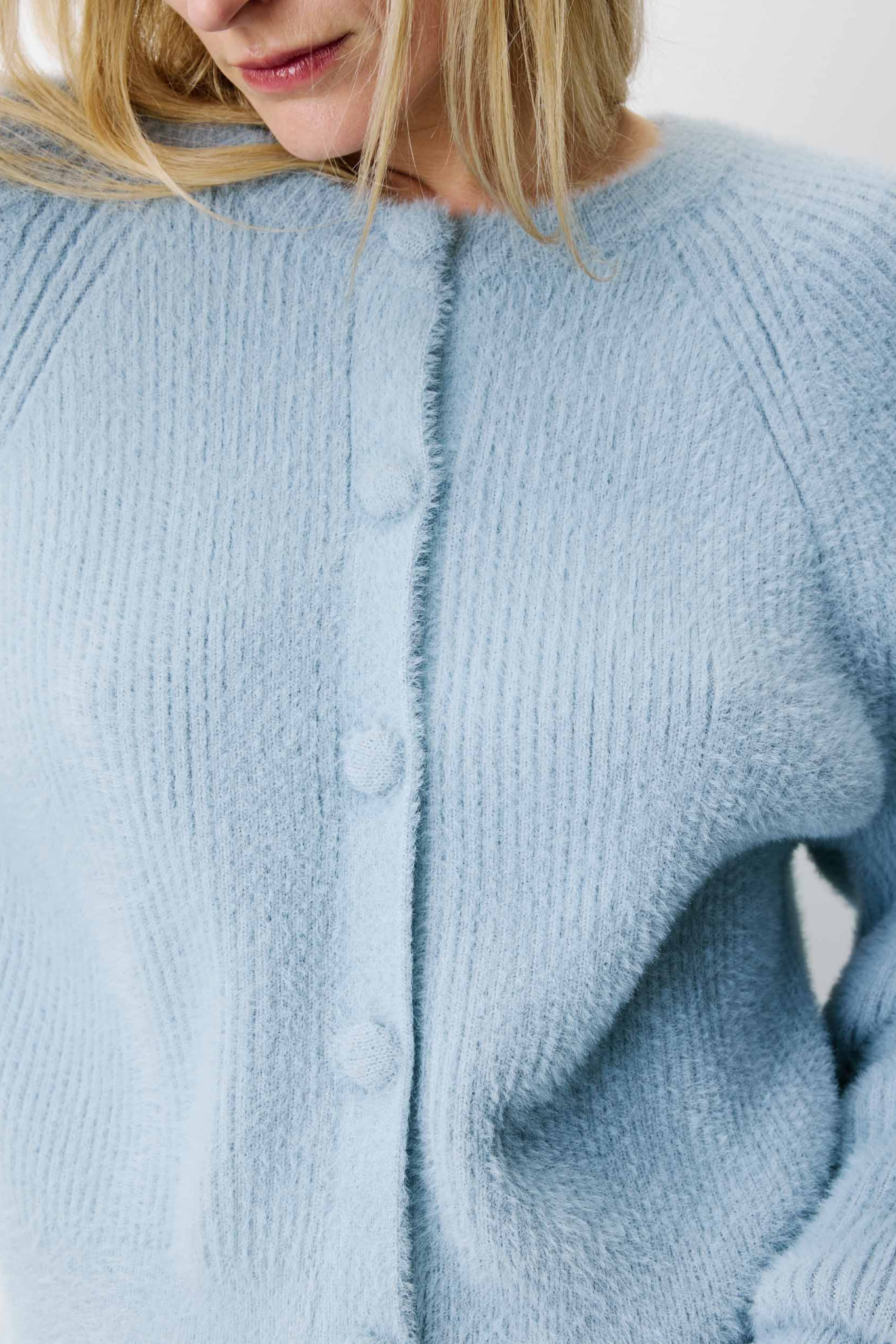 ALERON CARDIGAN - BLUE
