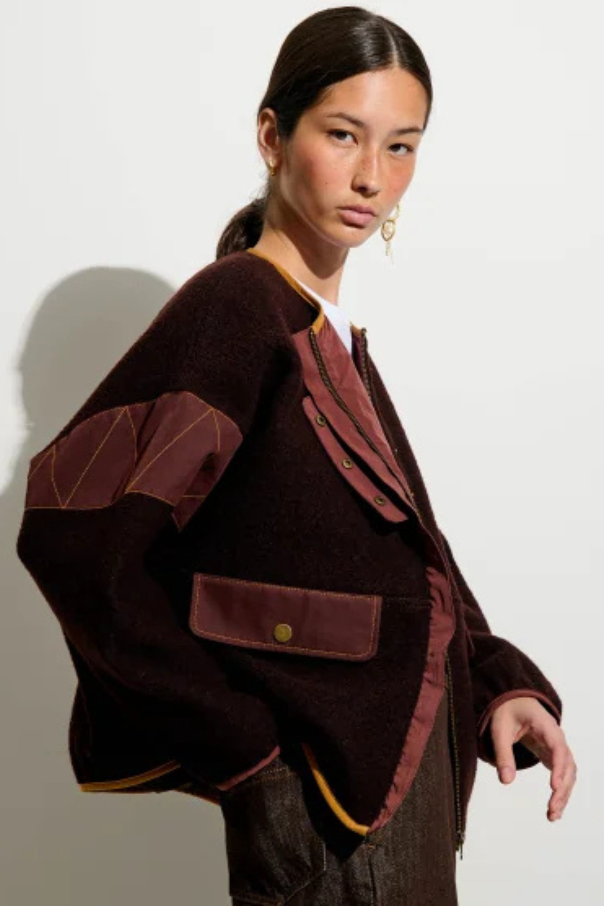 COLD NIGHT ROUND NECK JACKET - MURZA MOOD