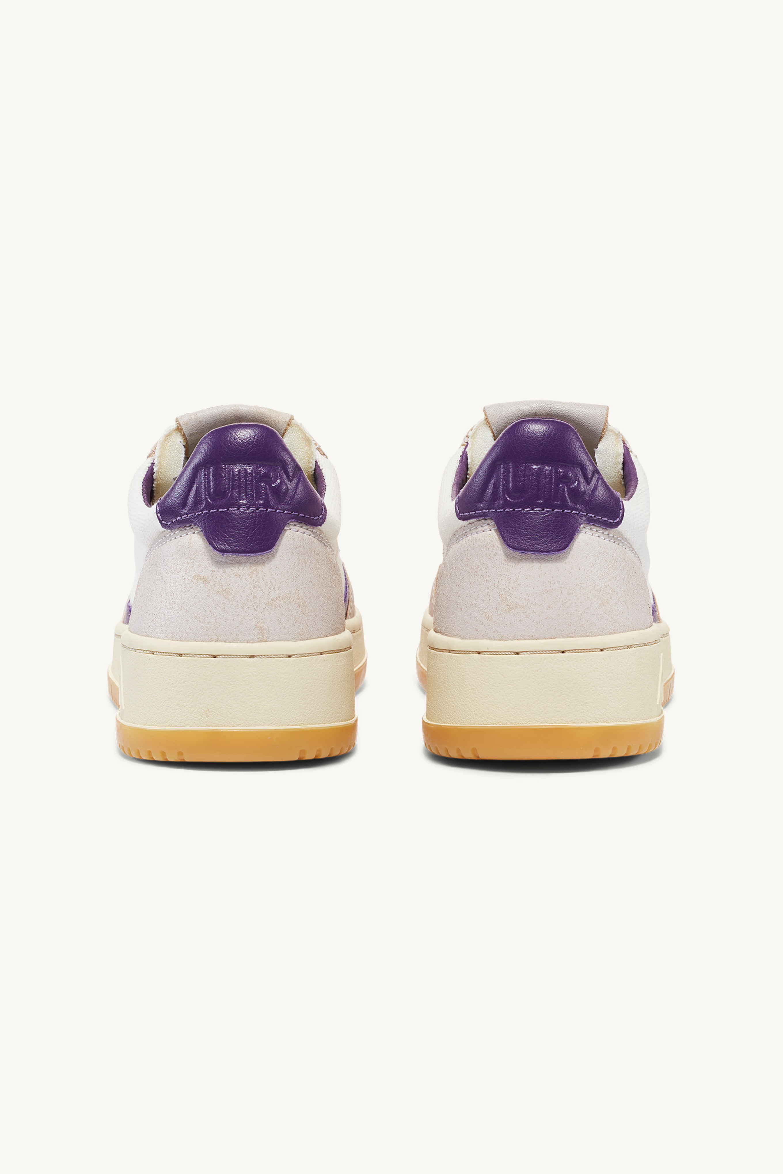 MEDALIST LOW SNEAKER - SAND WHITE/PURPLE