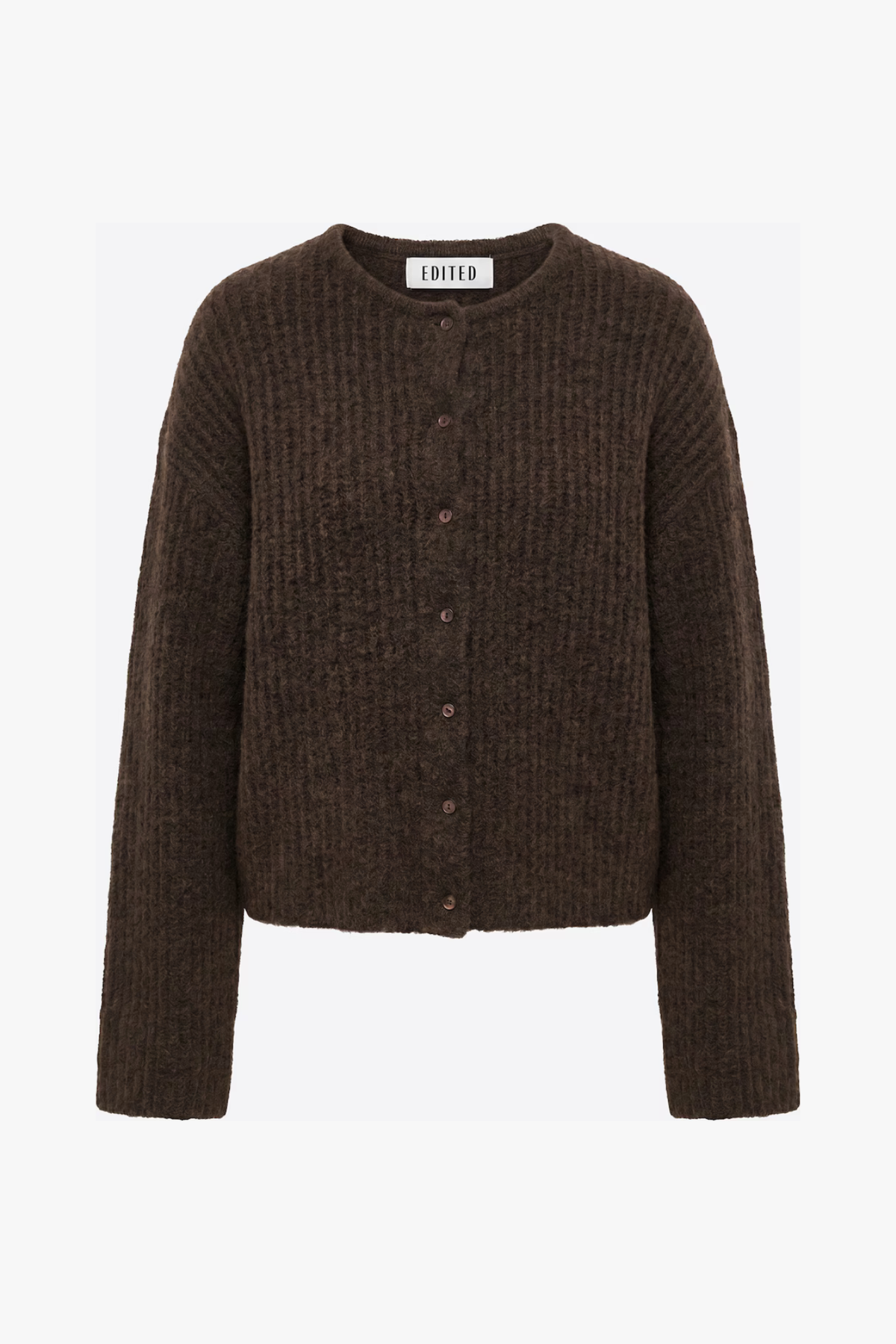 LLIANA CARDIGAN - BROWN