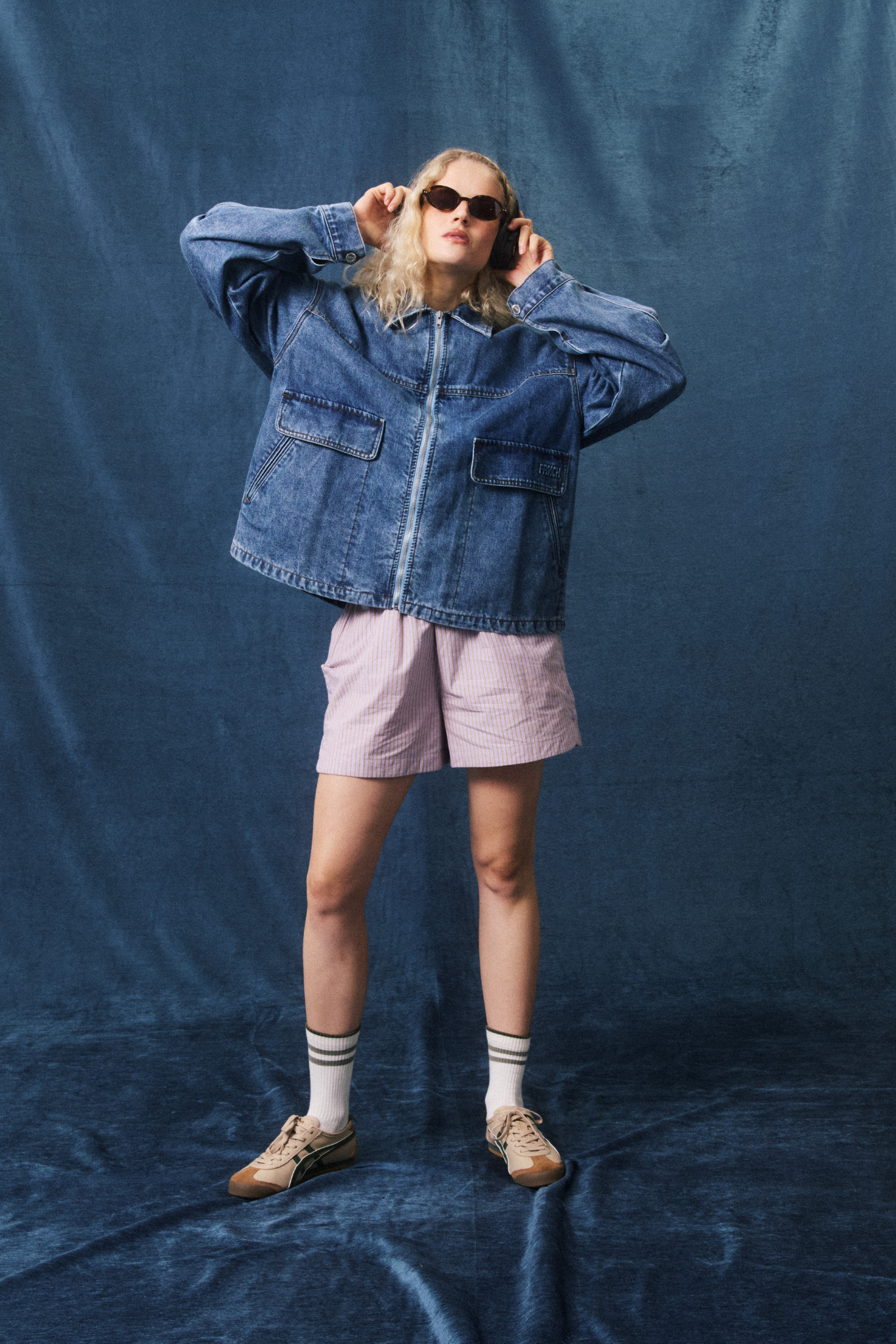 CHIARA VEST - BLUE JEANS