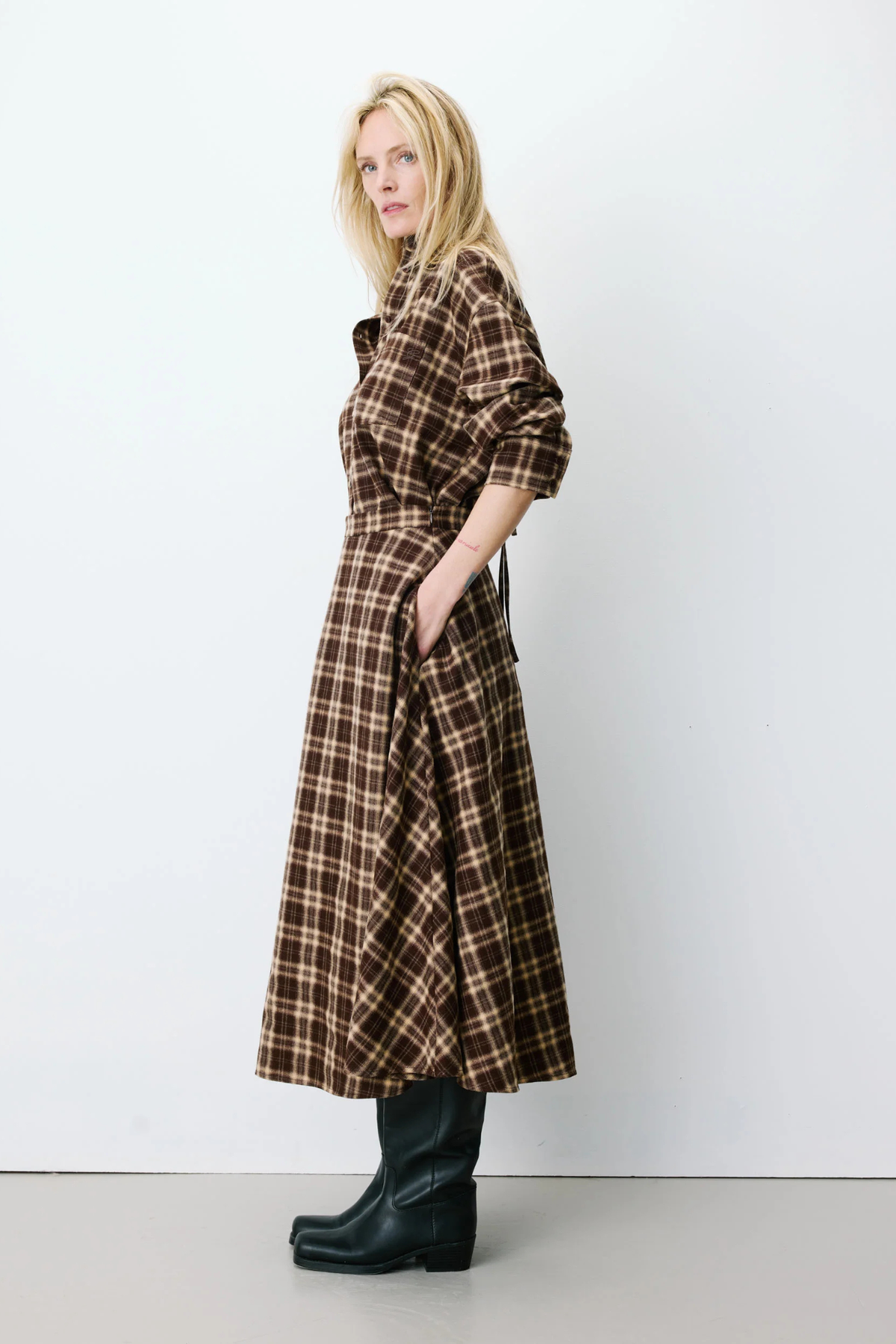 ADONIA SKIRTS - CHOCOLAT