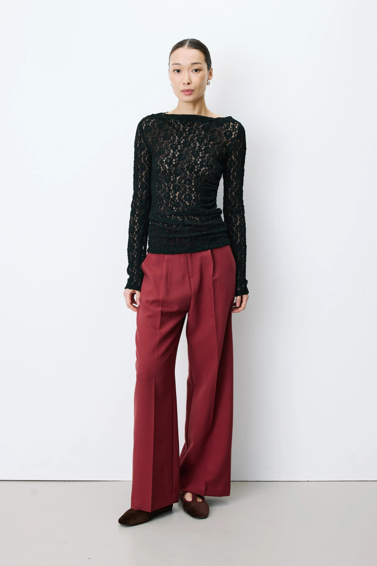 AVOINE TOP - BLACK
