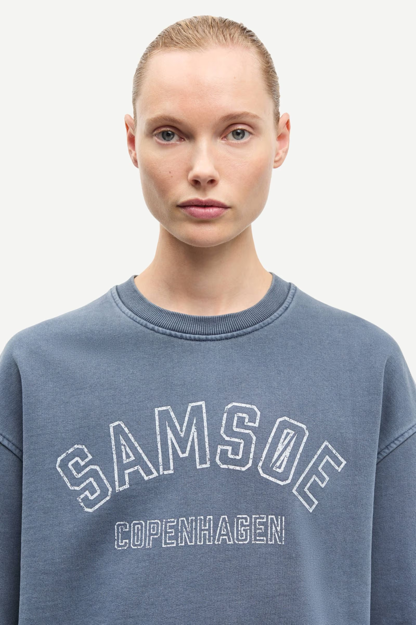 VAN SWEATER - OMBRE BLUE PIGMENT