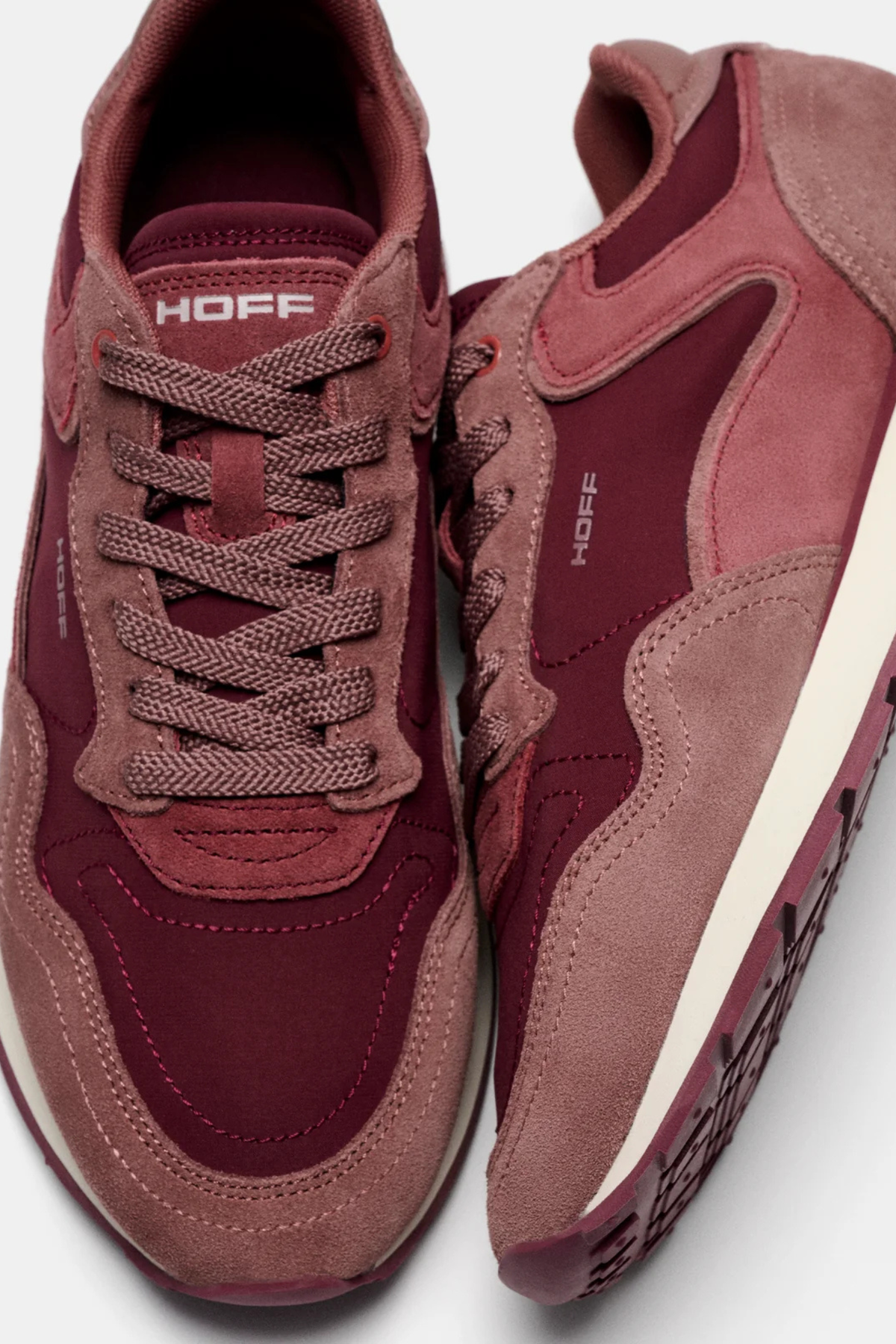 CITY WOMEN SNEAKERS - BURGUNDY