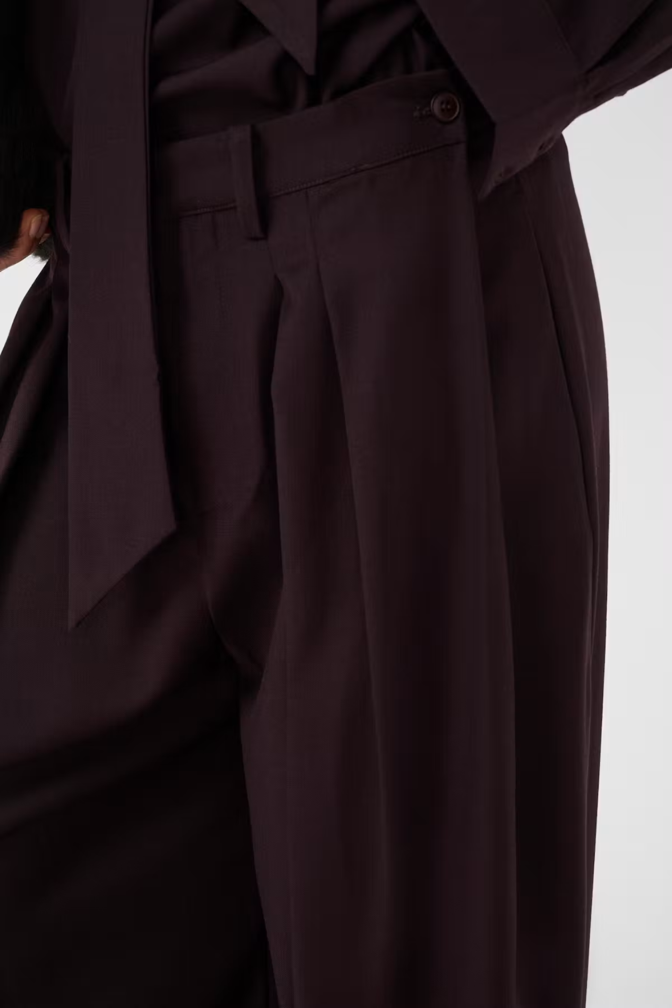 SCHANY MW PANTS - DEEP PLUM