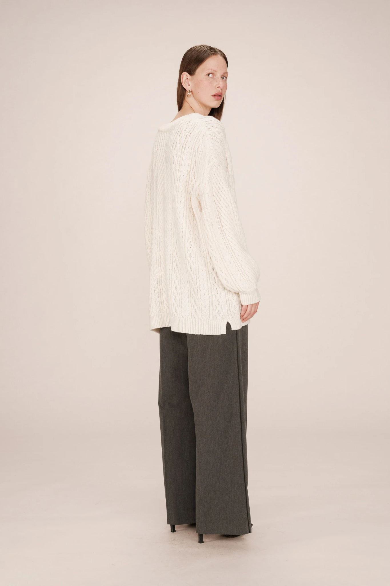 SAVERIO SWEATER - ECRU