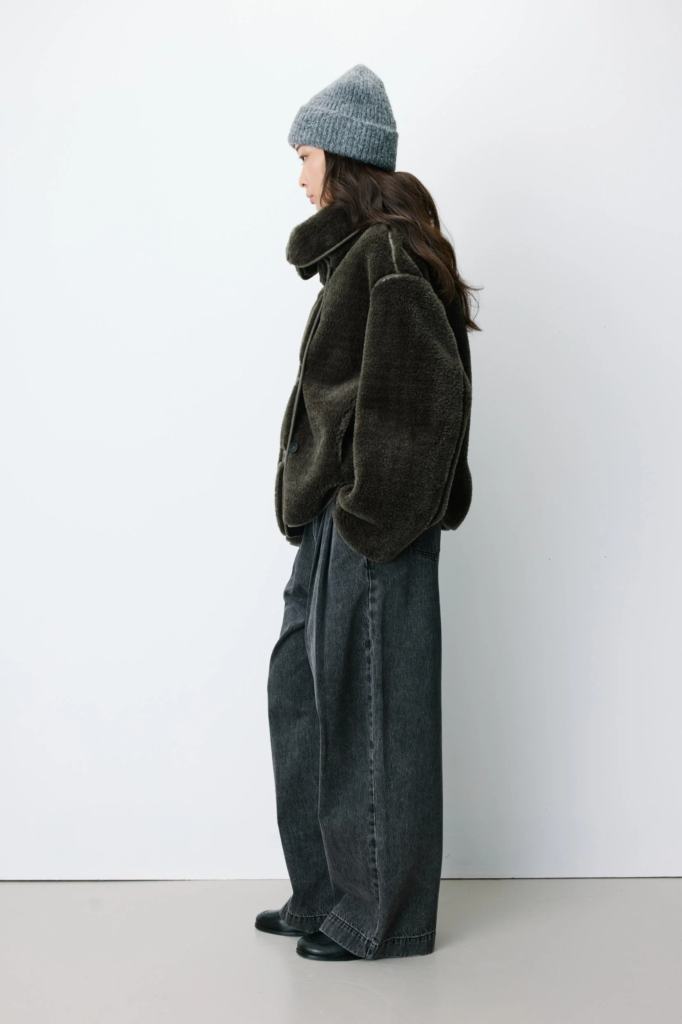 AMELIO COAT - KHAKI