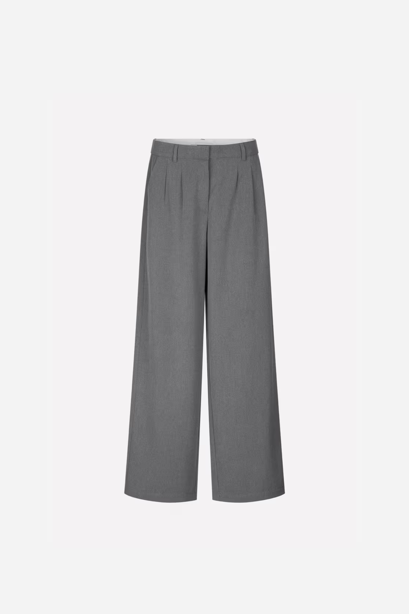 DORE PANTS - MID GREY MELANGE