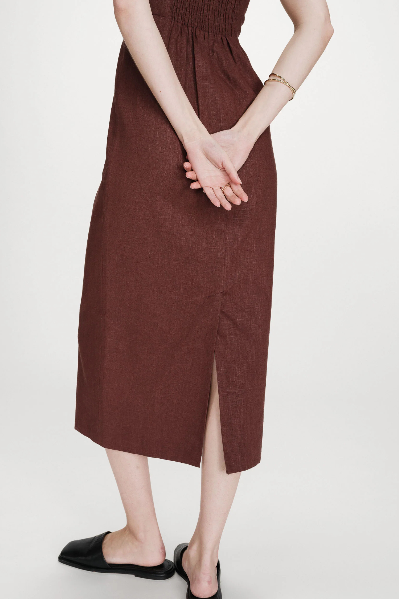 VERANYS DRESS - CHOCOLAT