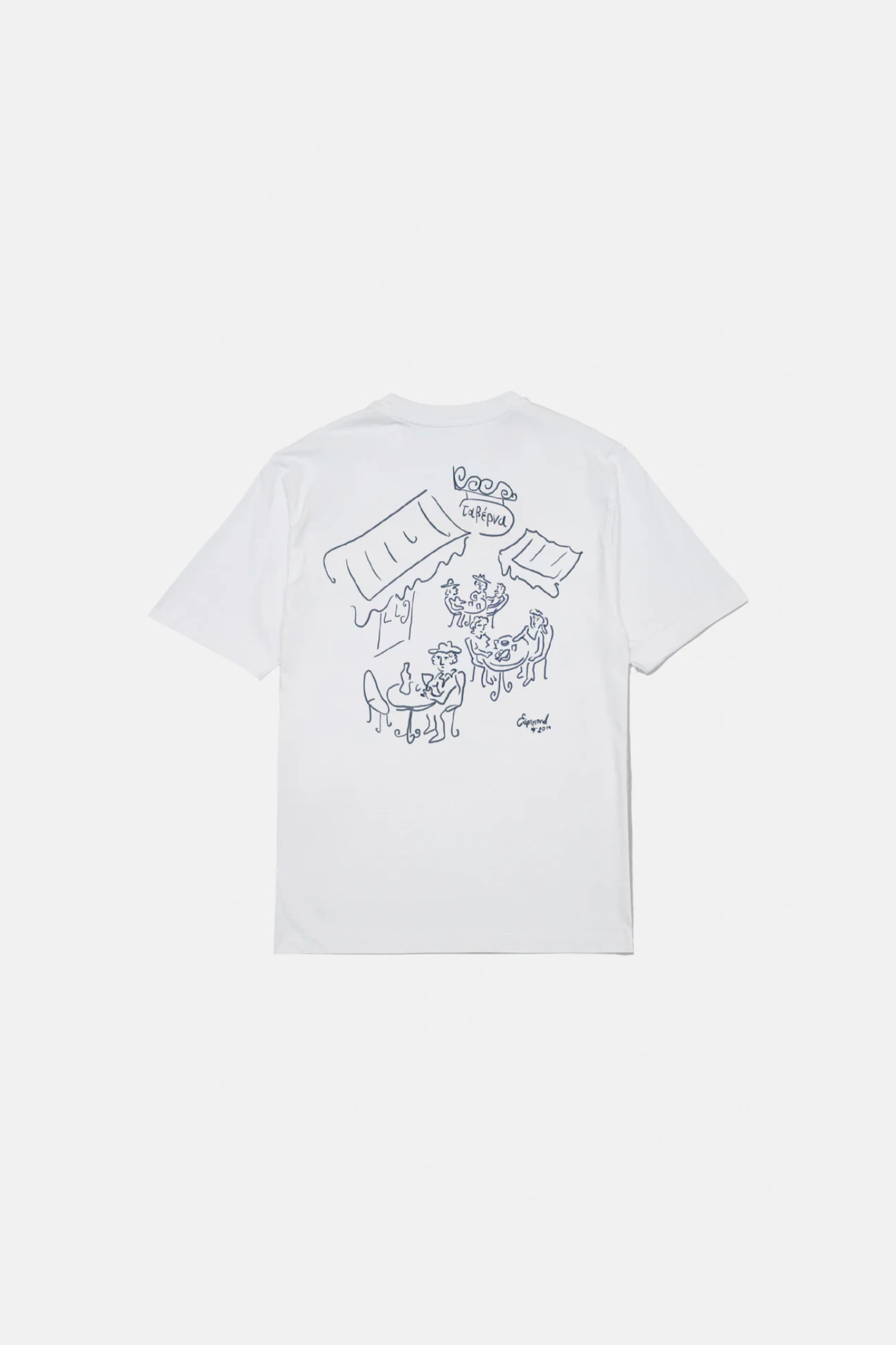 TABERNA T-SHIRT - PLAIN WHITE