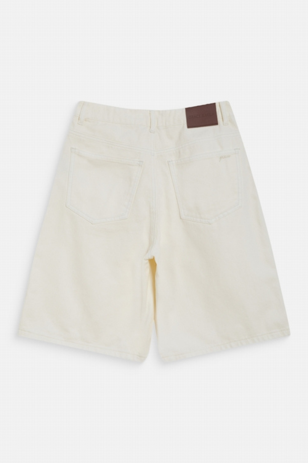 WILL SHORT JEANS - ECRU