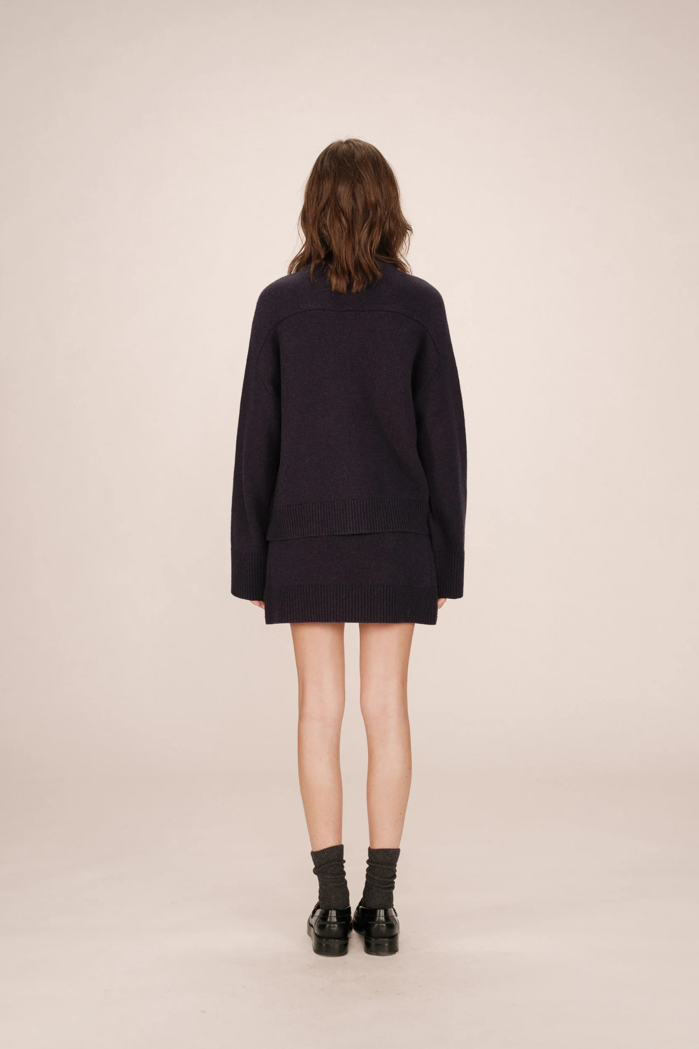 SANSON CARDIGAN -  MARINE