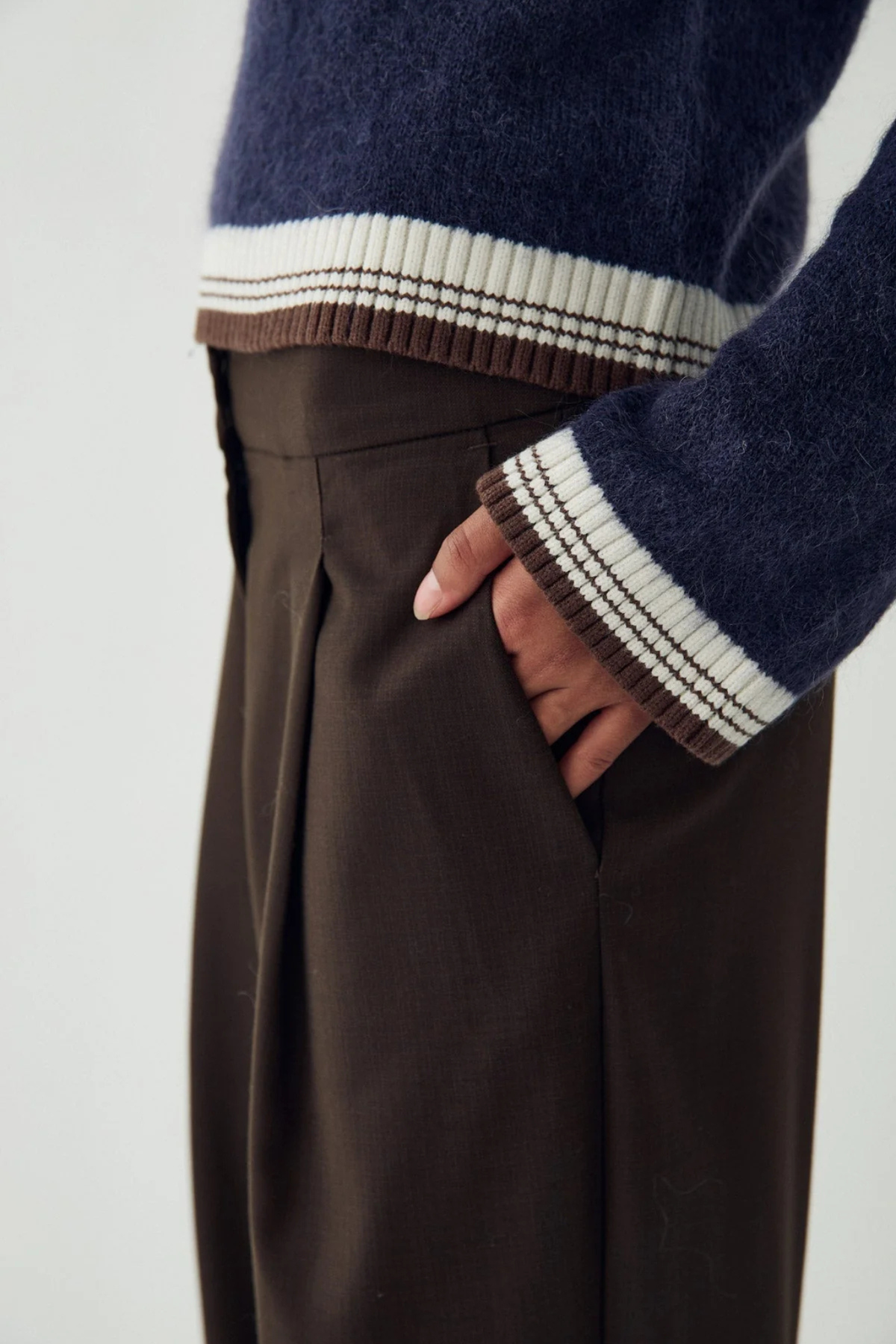 KAZIA S PANTS - CHOCOLATE