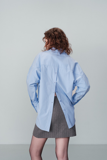 NESRINE SHIRT - BLUE