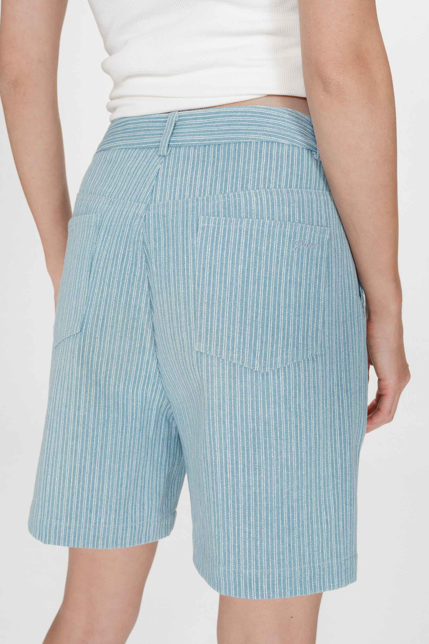 VARS SHORT - STRIPED BLUE