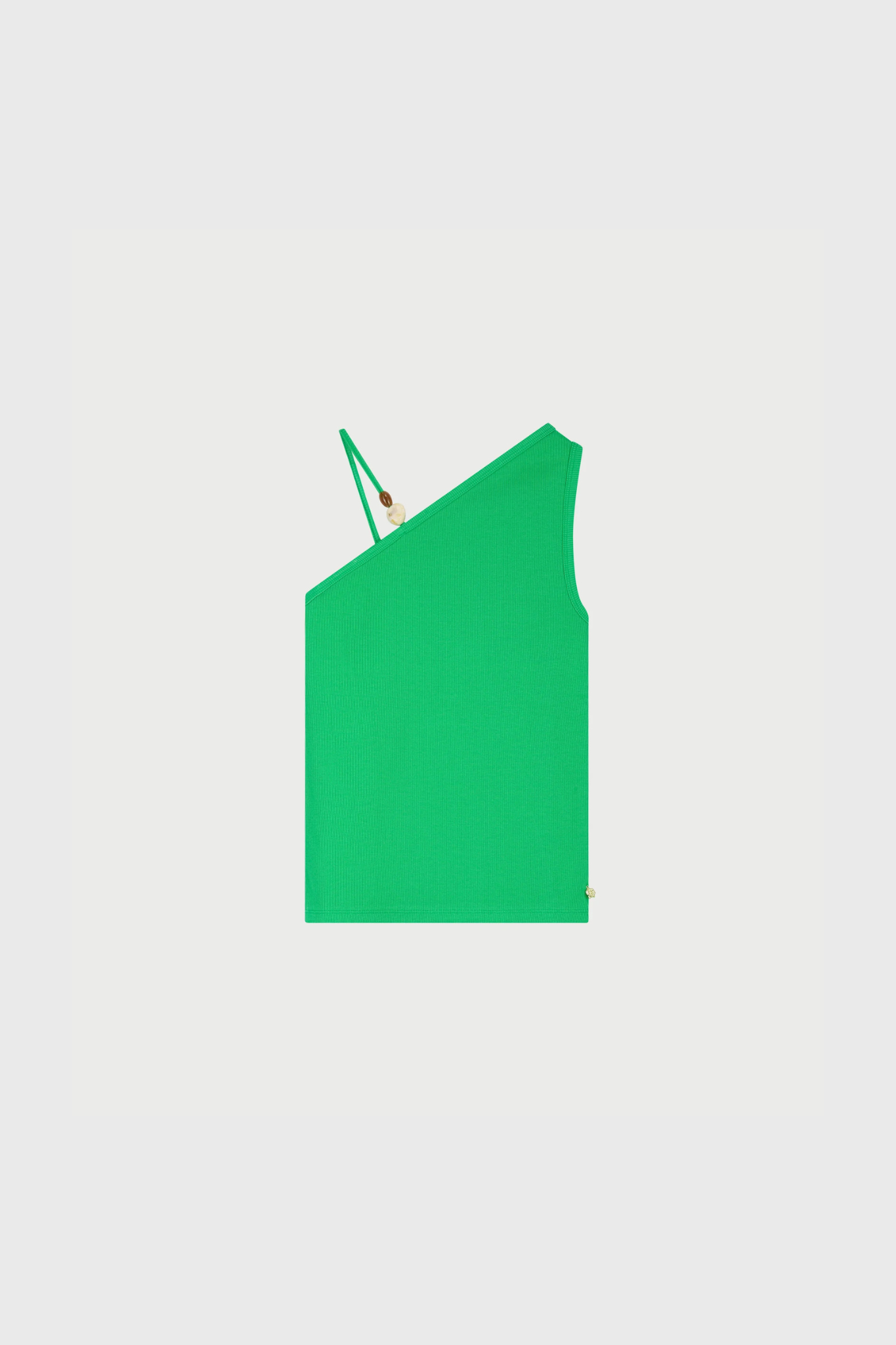 RHEA TOP - GREEN GLIMMER