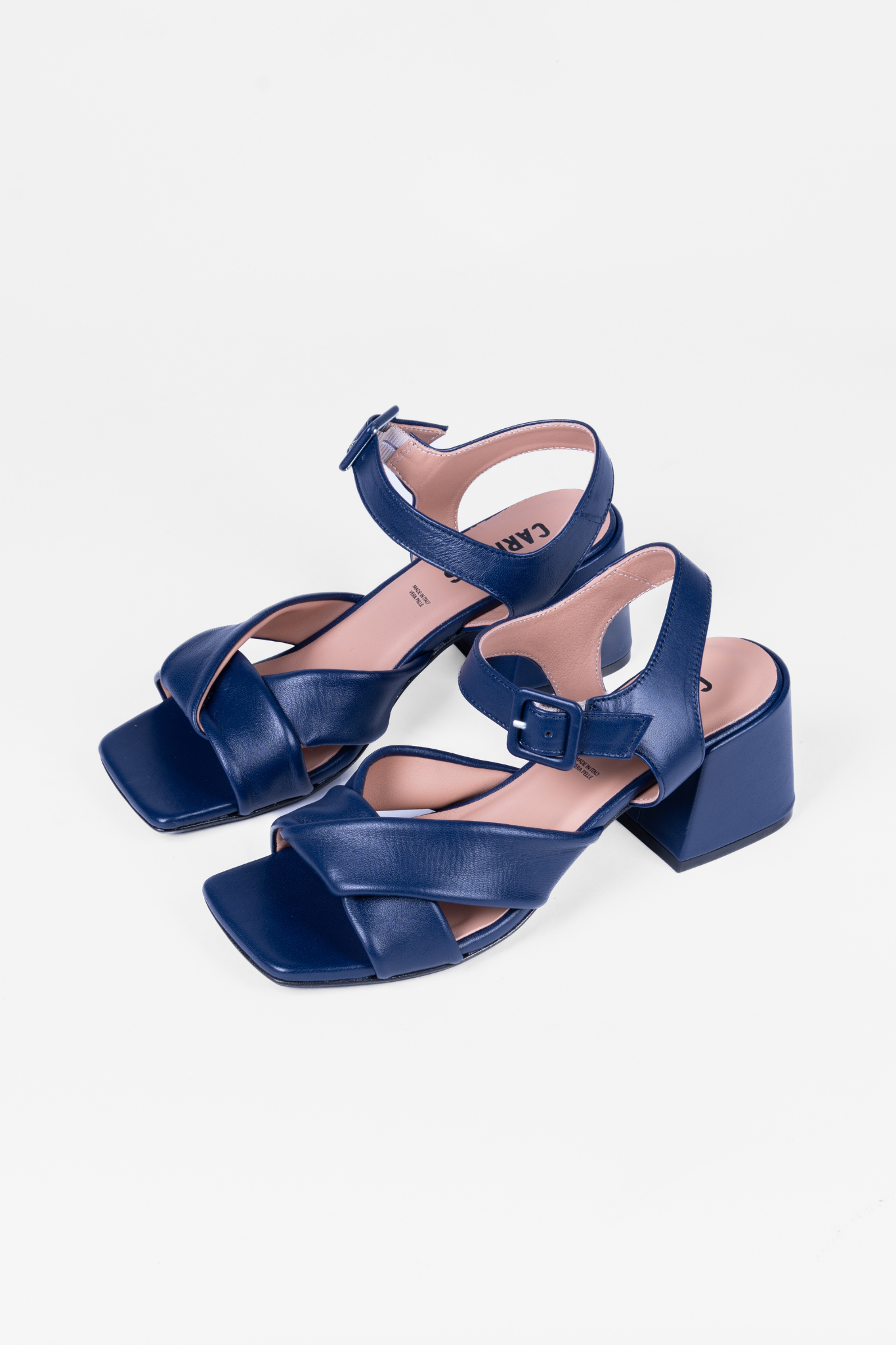 NEW CARRY CROSS HEELS - BLUE