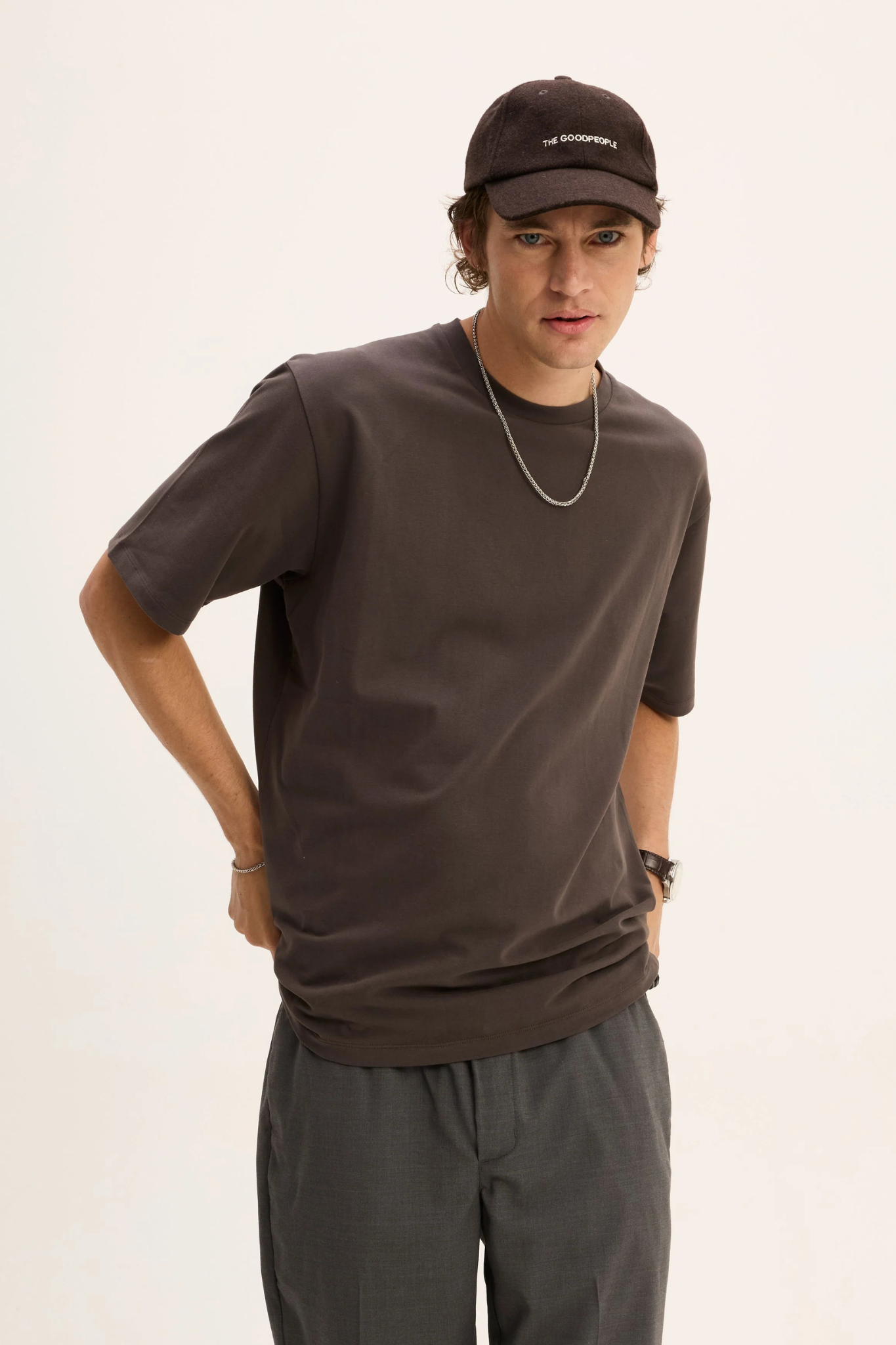 TED T-SHIRT - DARK BROWN
