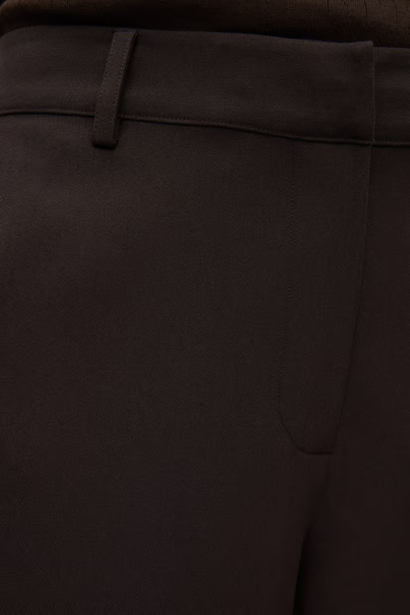 RAYE BUTTON PANTS - CHOCOLATE TORTE