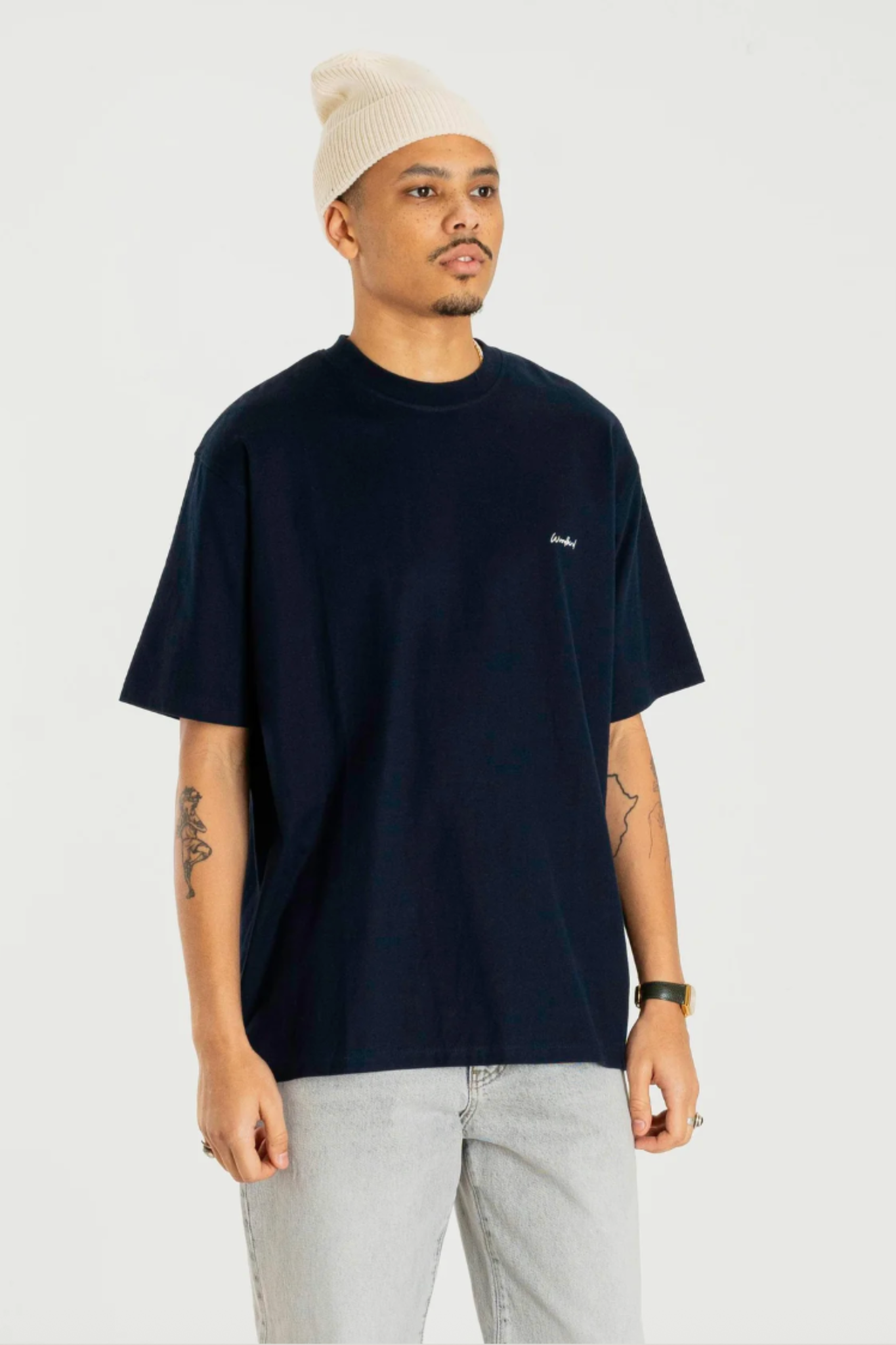 BAINE HONGBAO T-SHIRT - NAVY BLAZER