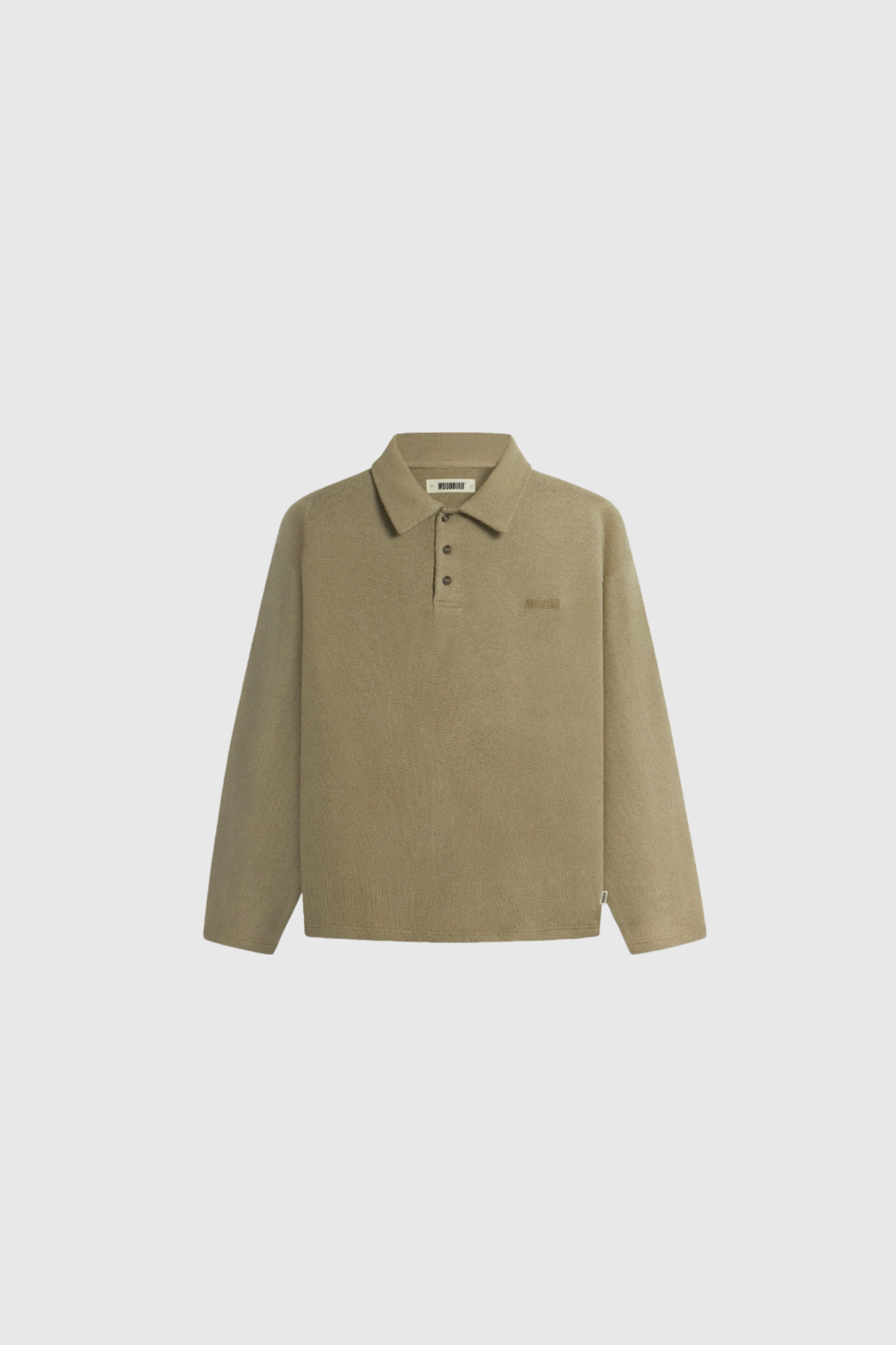 TOM KNITTED POLO - KHAKI
