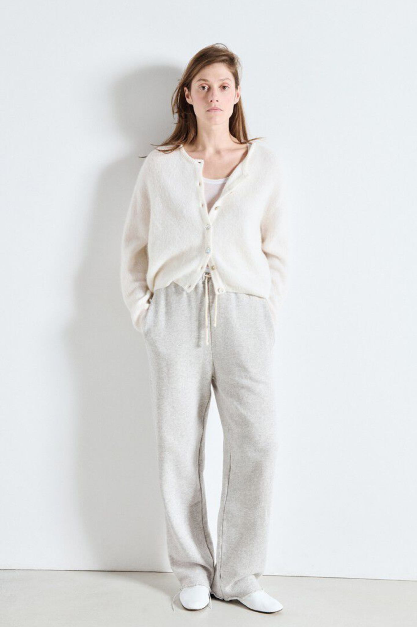 VITOW CARDIGAN - WHITE