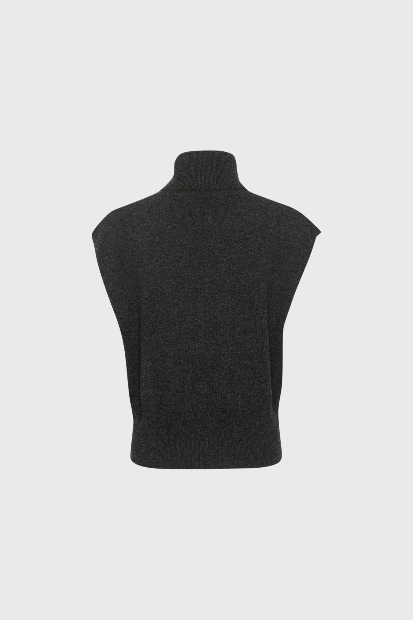MANZI WAISTCOAT - DEEP GRAPHITE MEL