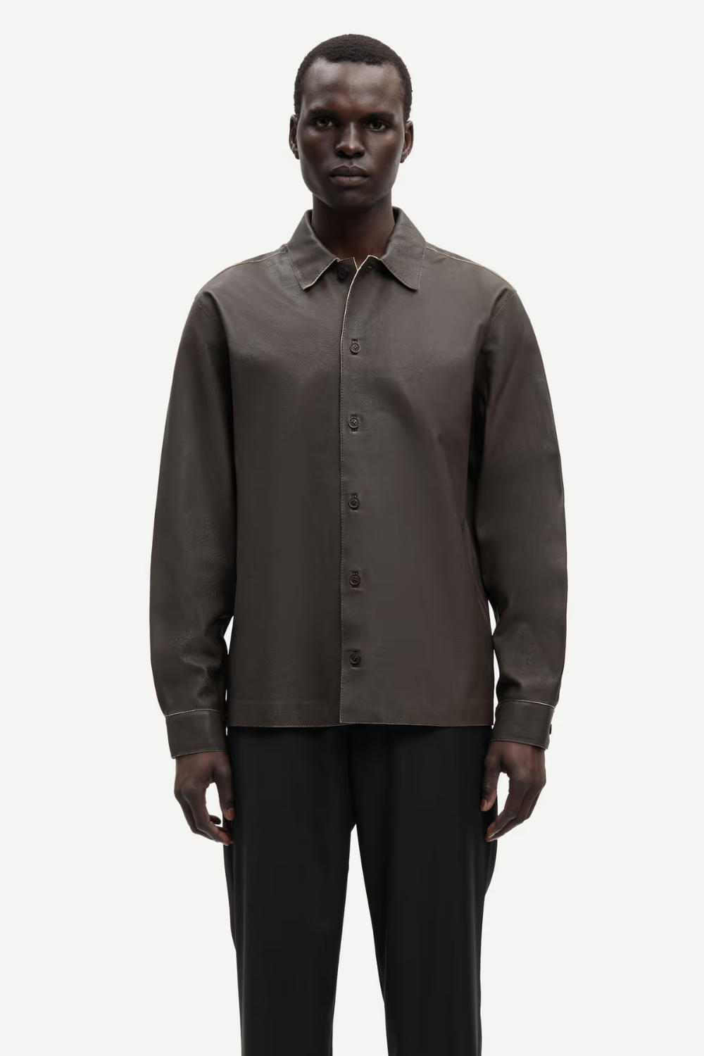 SANOAH FLEX TROUSERS - BLACK MEL