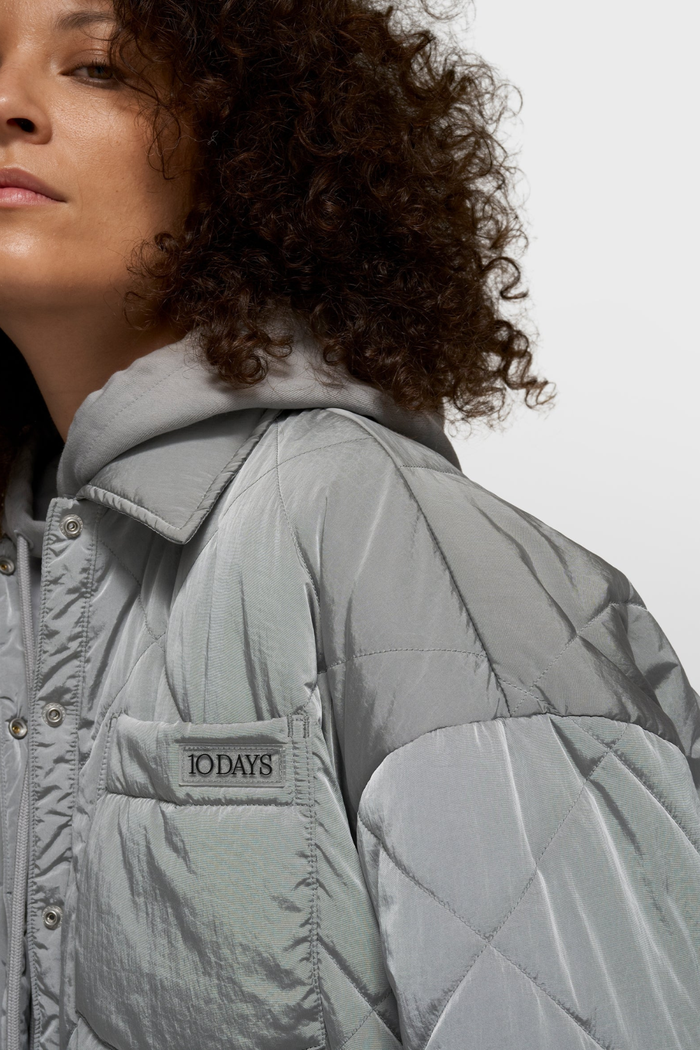 PADDED JACKET - LIGHT GRAPHITE