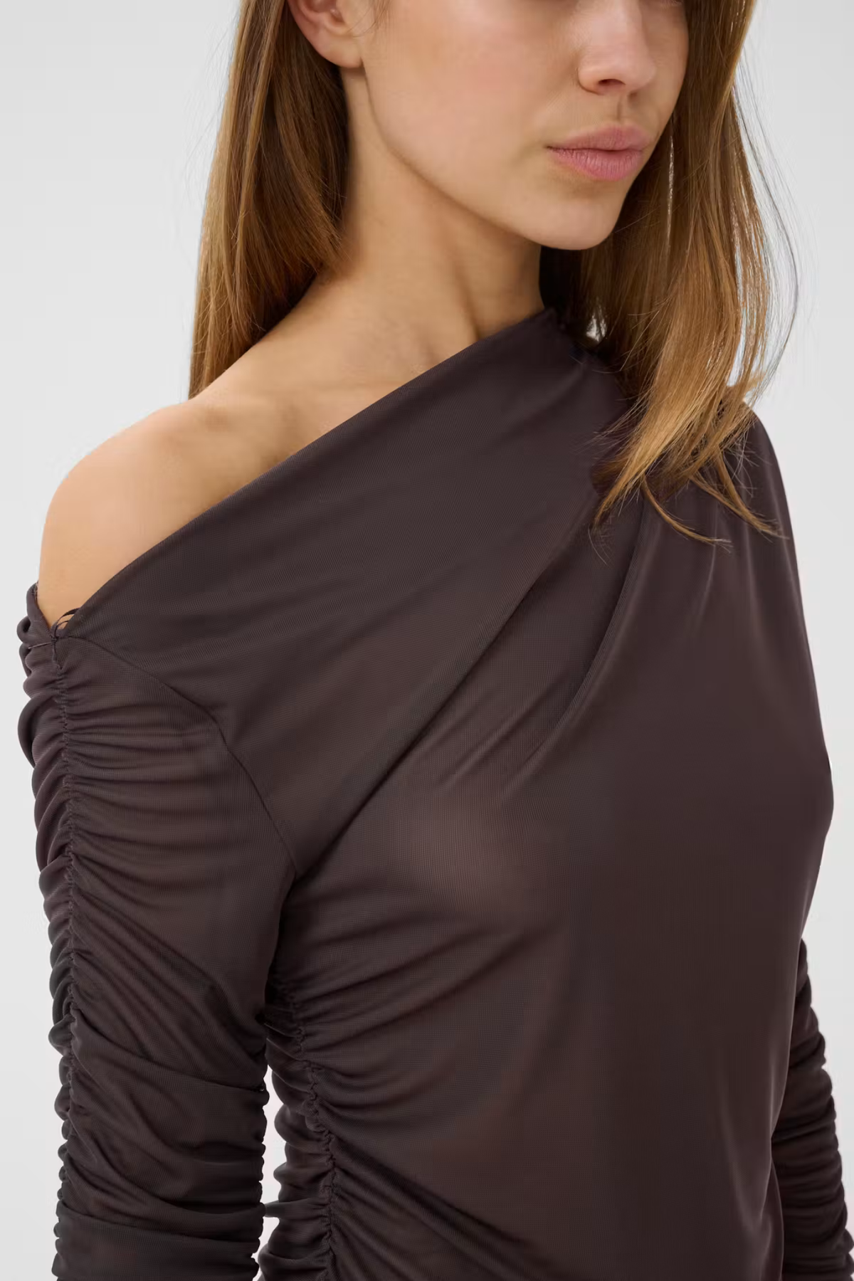 SVEDAE LS TOP - DEEP PLUM