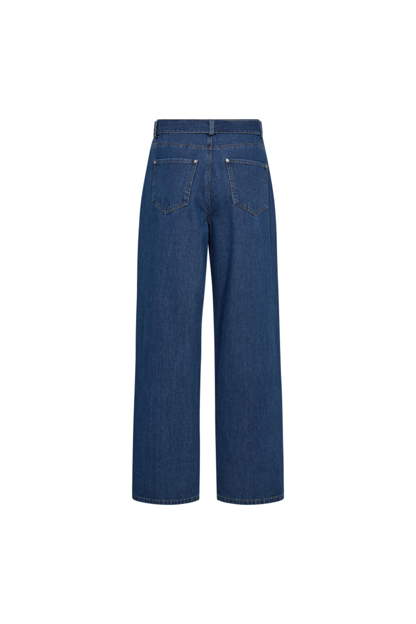 KIMMY BELT JEANS - DARK DENIM