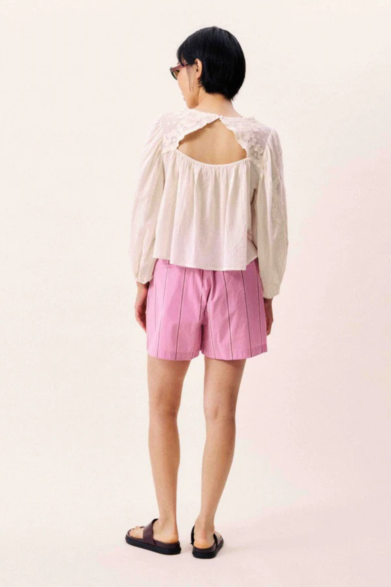 EURYBIA SHORT - VIOLET