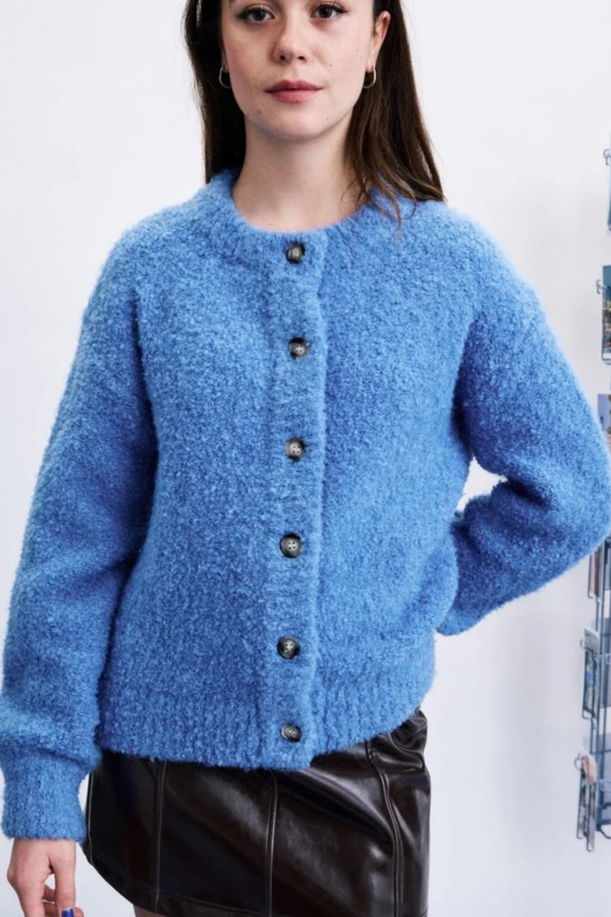 SYROS CARDIGAN - BLUE LAVANDE