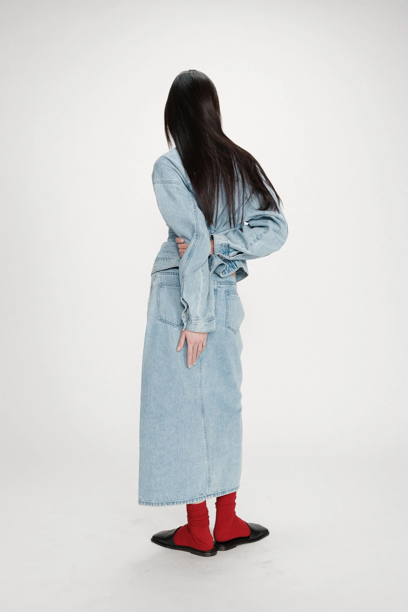 VINNIE JACKET - SKY BLUE