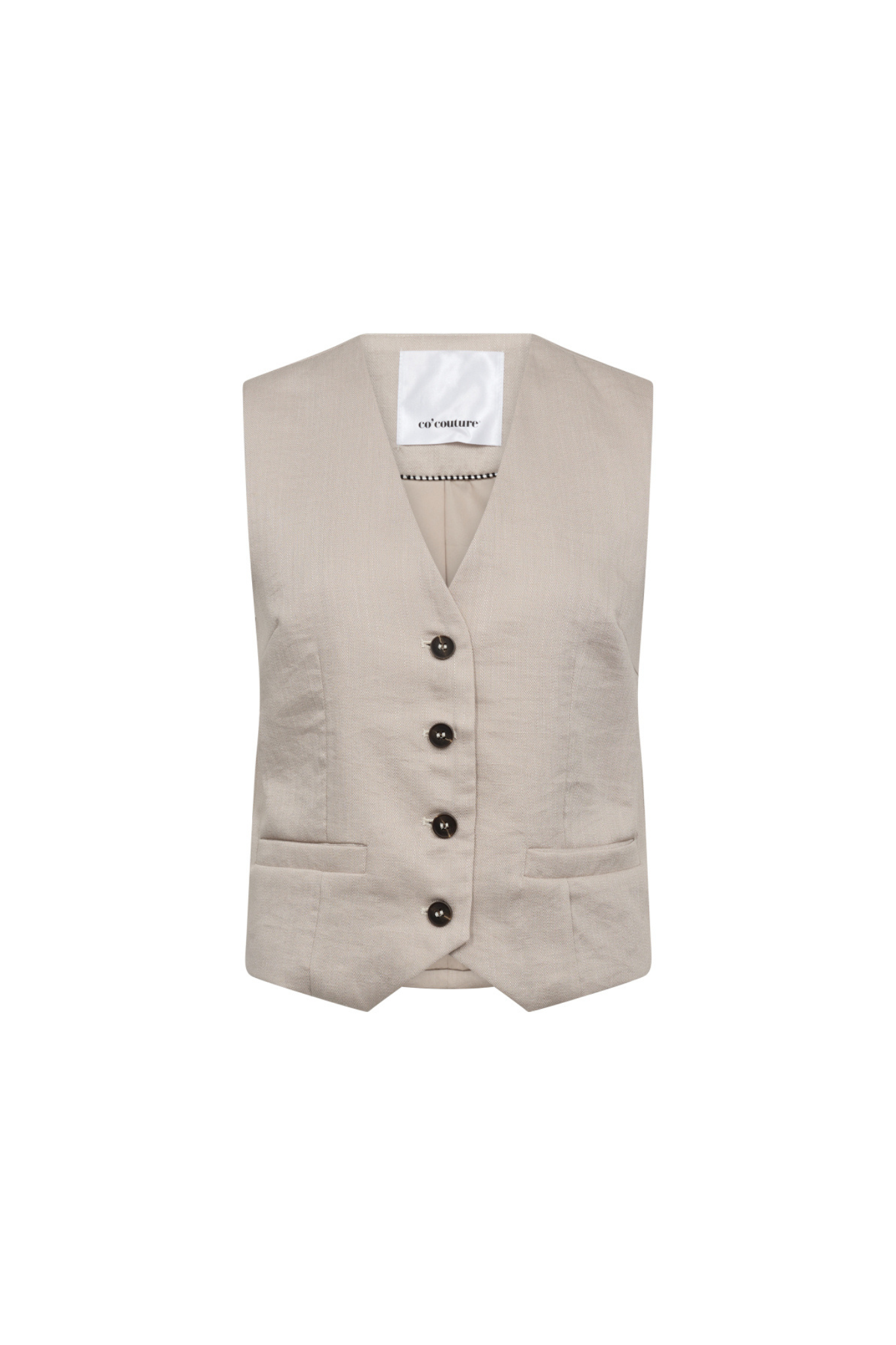 EVA VEST - WALNUT