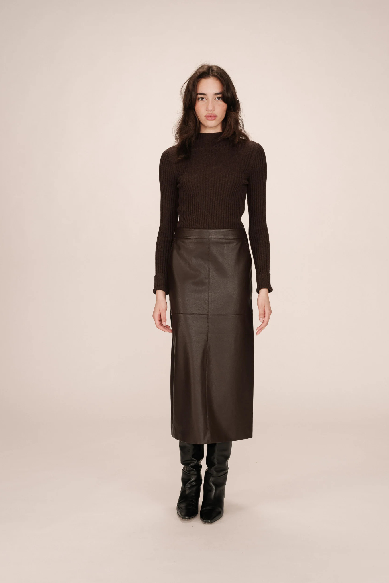 SIRENE SKIRT - CHOCOLAT