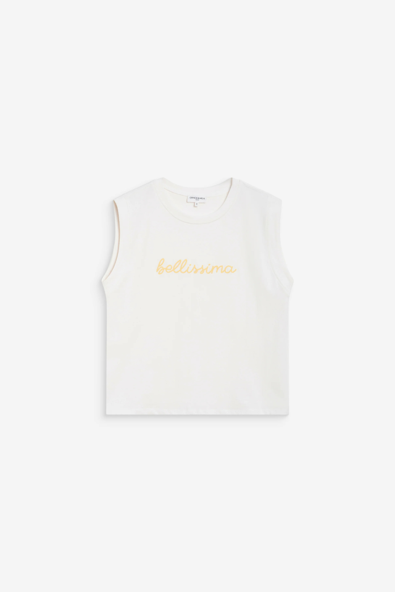 WILLOW T-SHIRT - YELLOW/WHITE