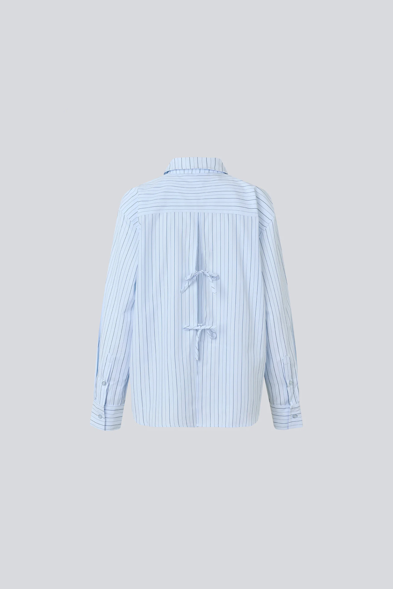 MILLE STRIPE SHIRT - LIGHT BLUE/NAVY STRIPE