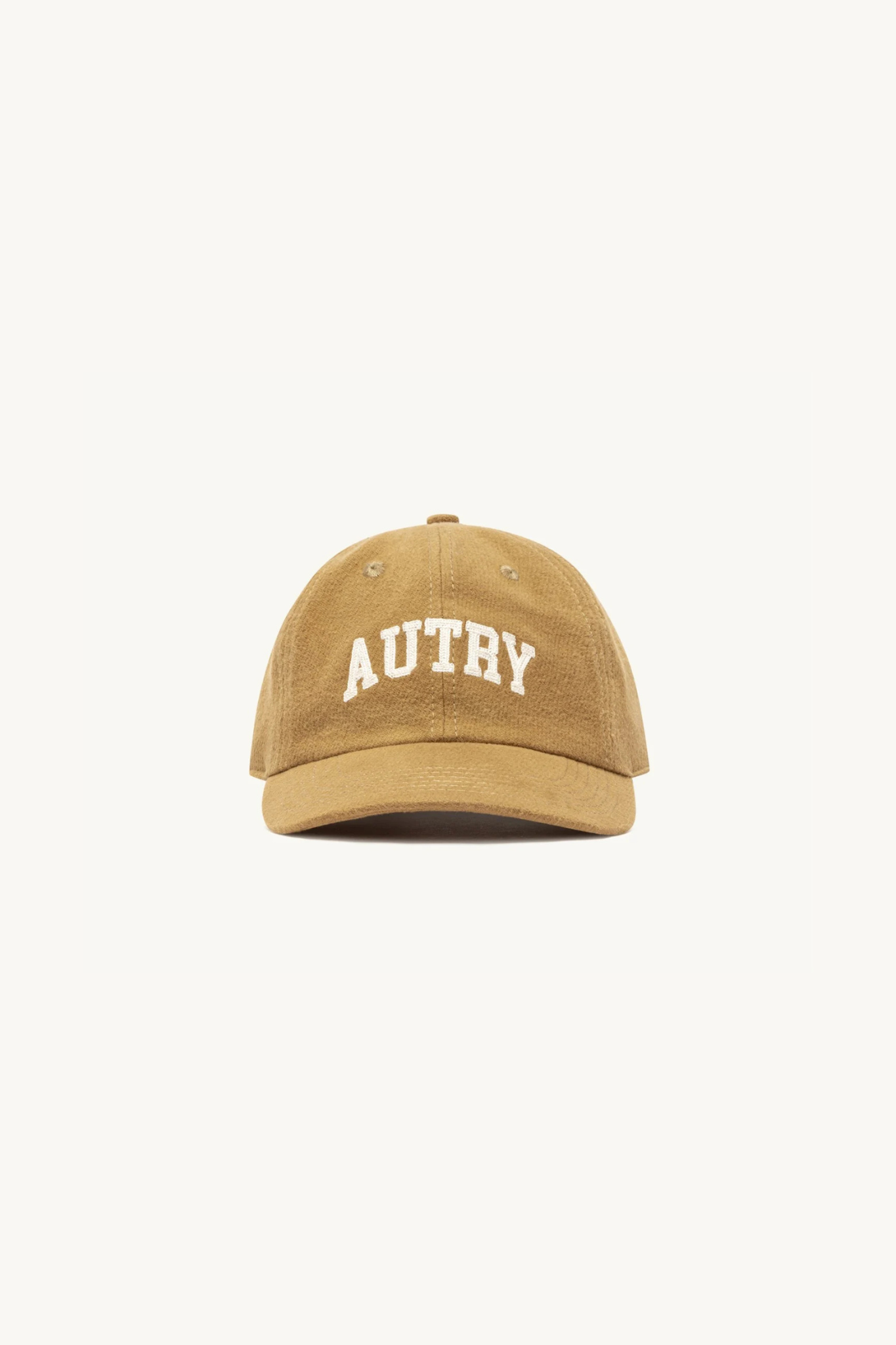 MAIN UNISEX A LOGO BASEBALL CAP - BEIGE