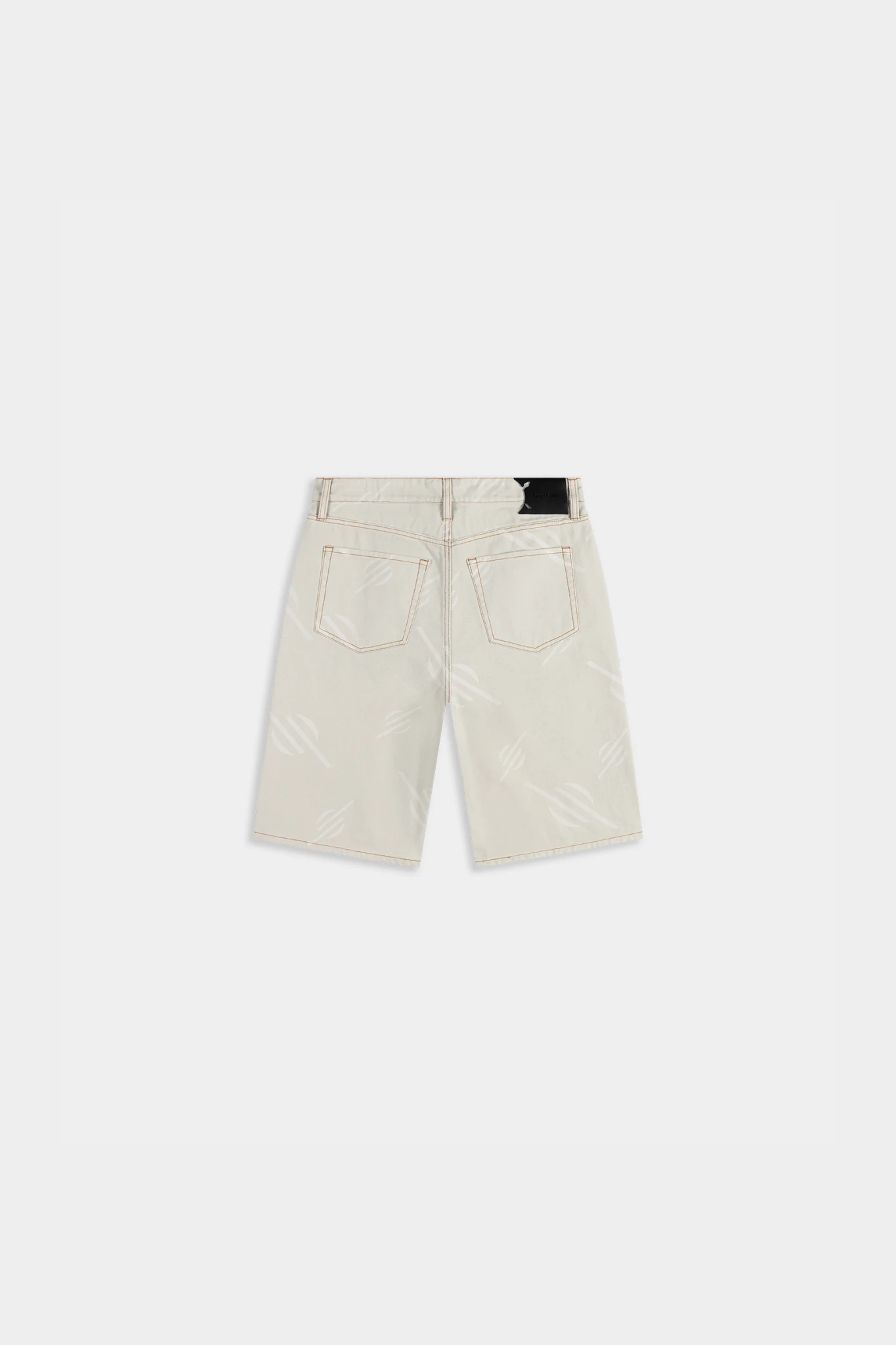 MONOGRAM CANVAS SHORTS - FOGGY DEW