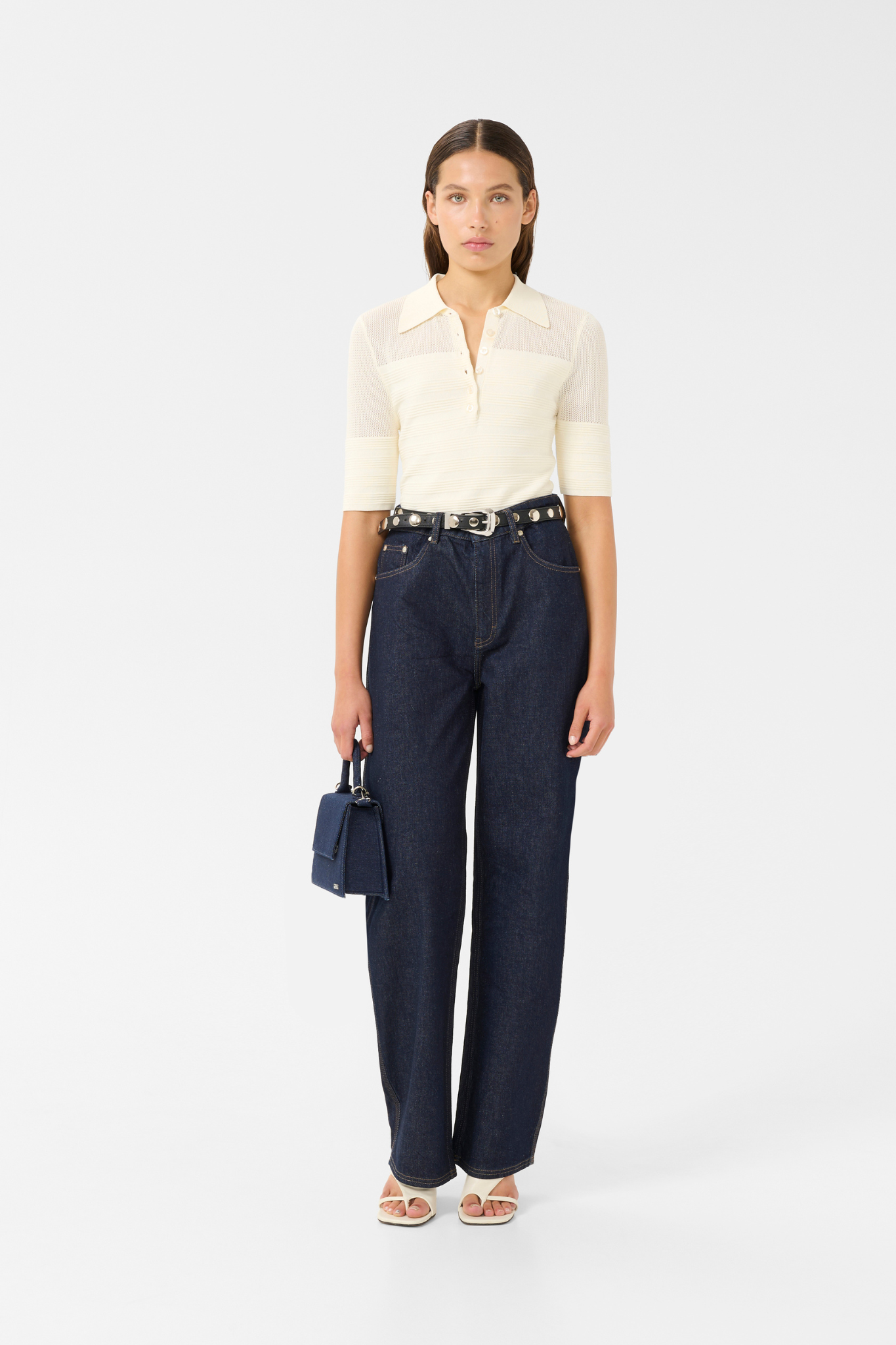SUMMER HW WIDE JEANS - UNWASHED