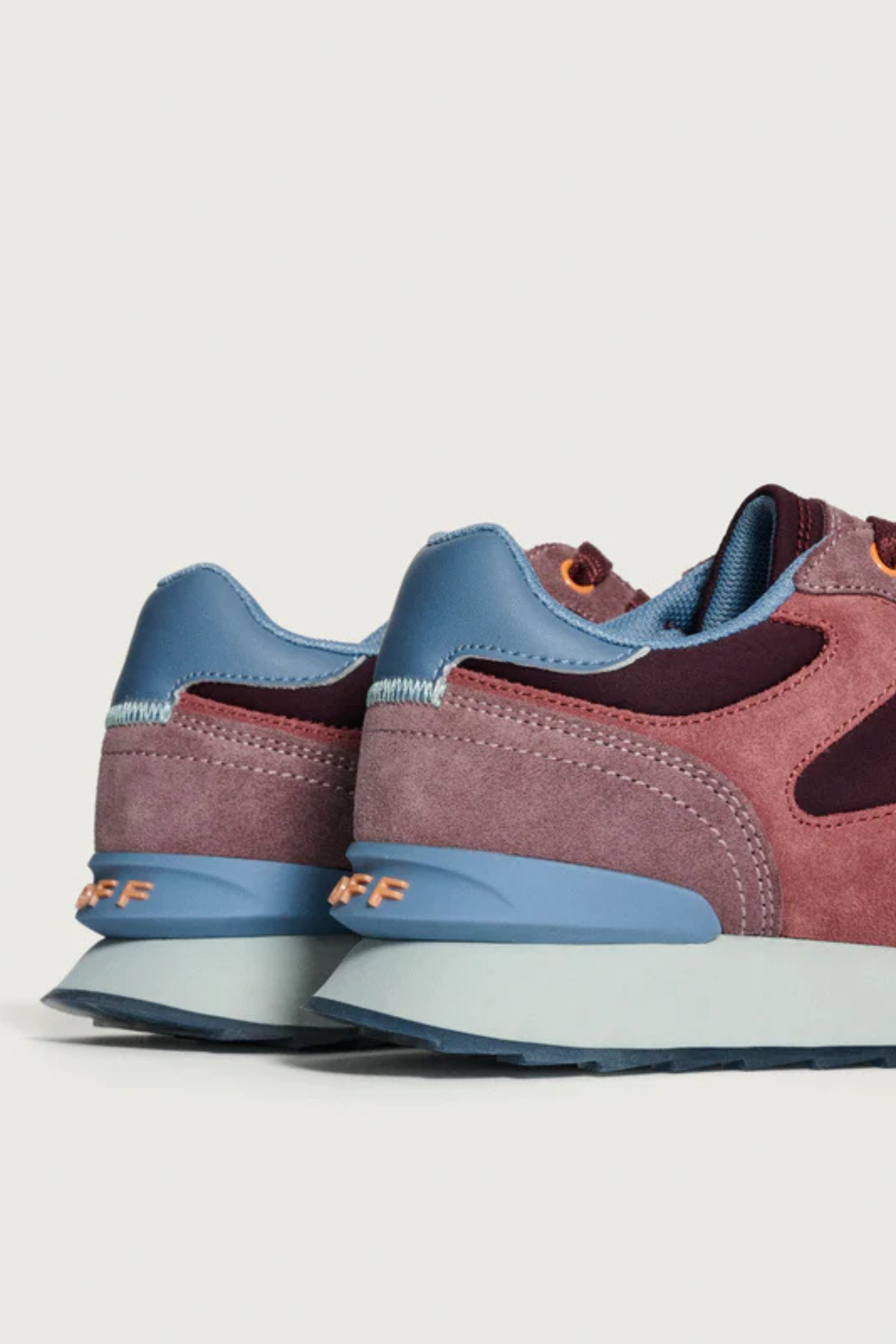 CITY COPENHAGEN WOMEN SNEAKERS -BURGUNDY/BLUE